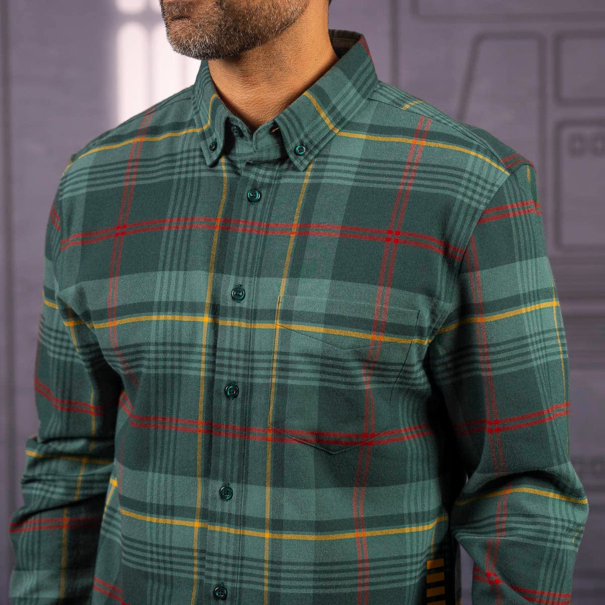 Star Wars™ "No Good To Me Dead" – BorlandFlex™ Long Sleeve Flannel (2024 Fit) - Image 6