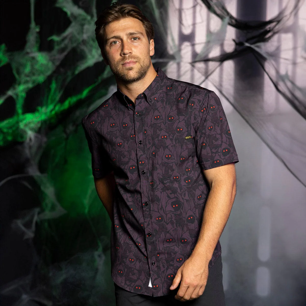 Star Wars™ "Offworld Watchers" – KUNUFLEX Short Sleeve Shirt - Image 2