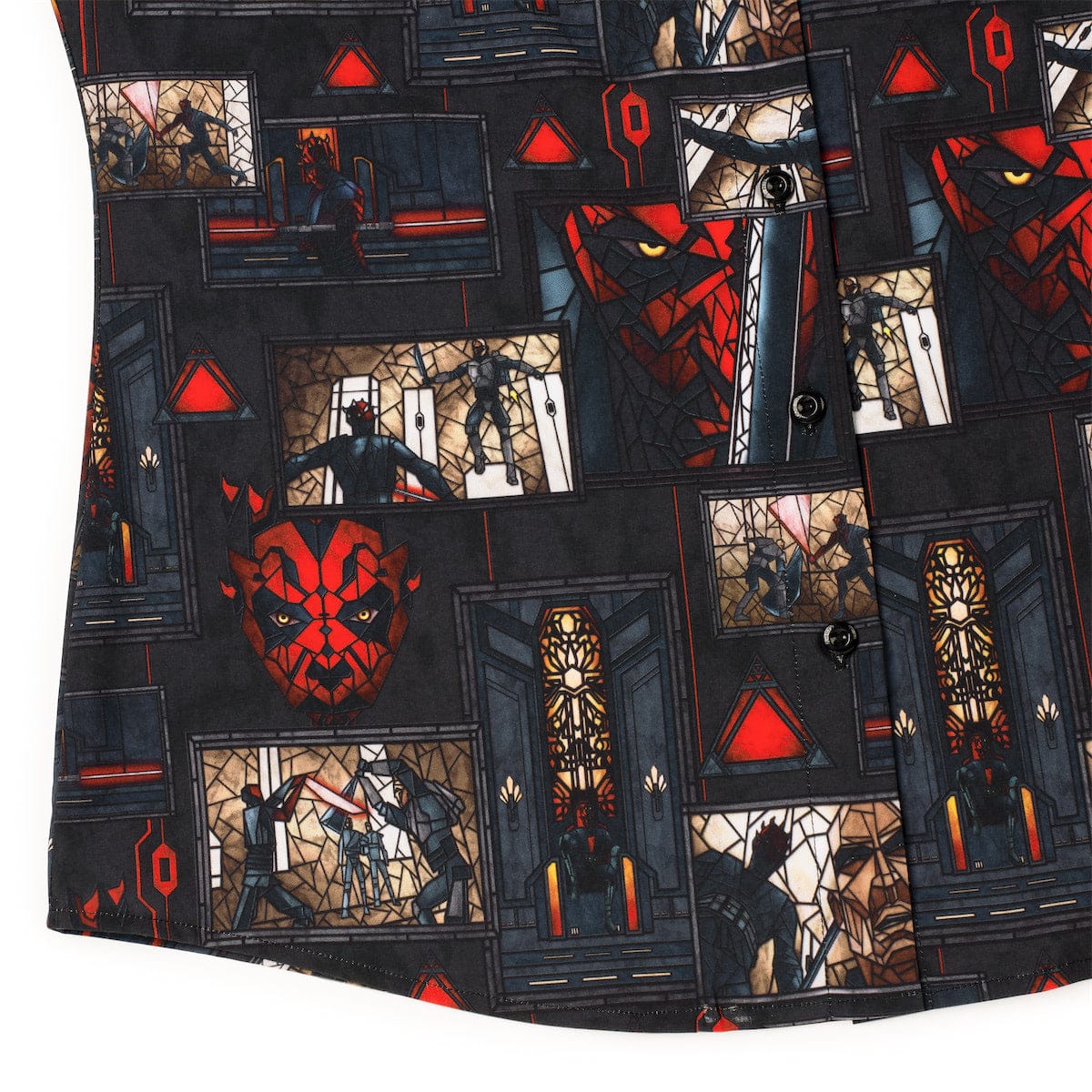 Star Wars™ "Only the Strongest Shall Rule" – Women's KUNUFLEX Short Sleeve Shirt - Image 4