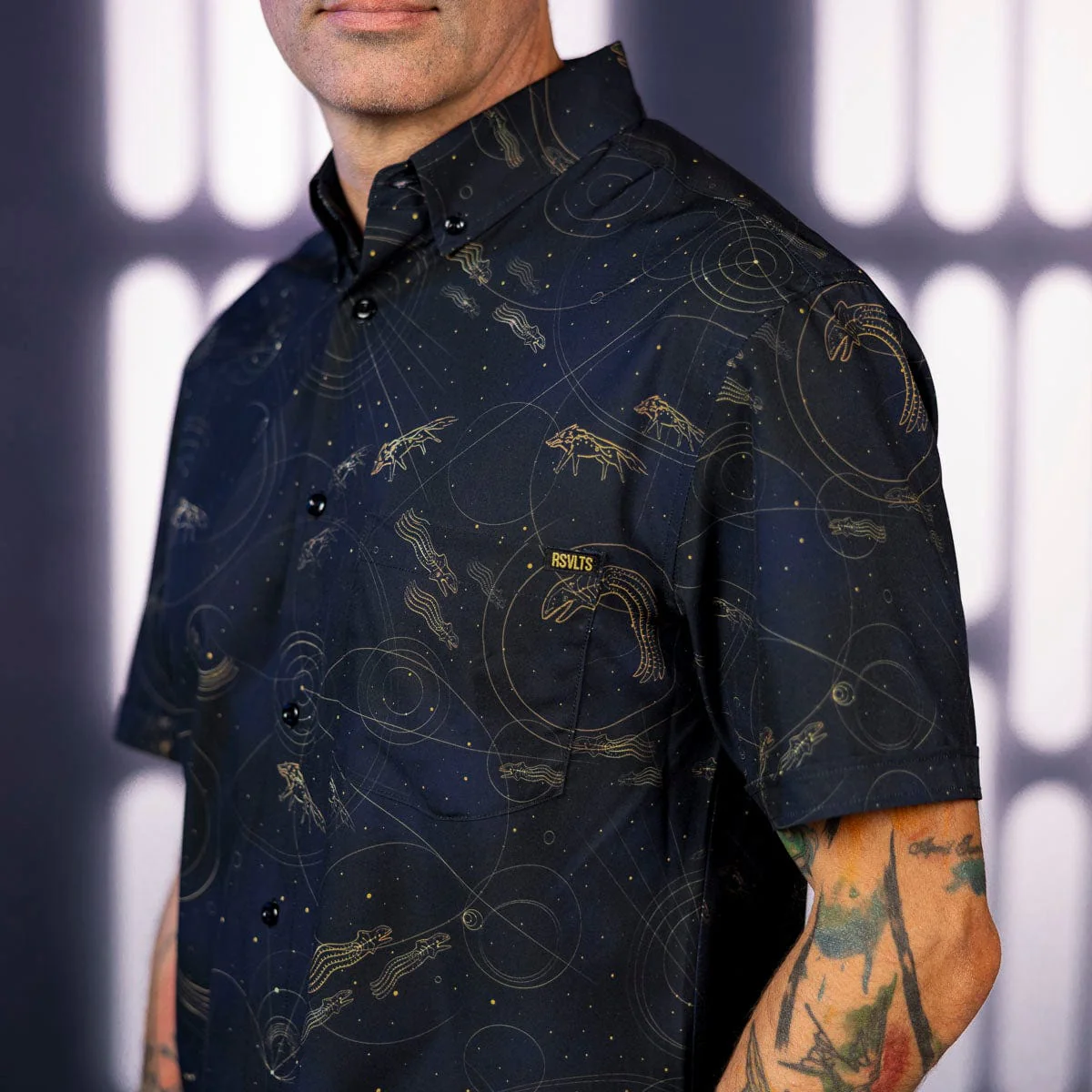 Star Wars™ "Purrgil" – KUNUFLEX Short Sleeve Shirt - Image 4