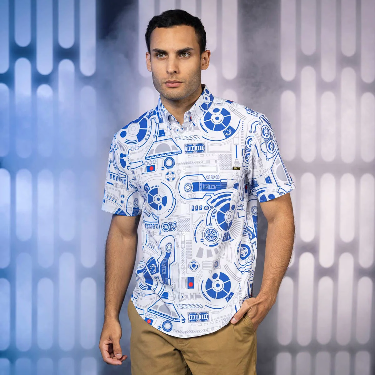 Star Wars™ "R2 Deconstructed" – KUNUFLEX Short Sleeve Shirt - Image 2