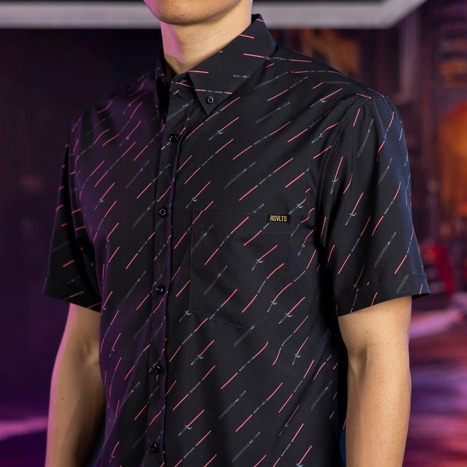 Star Wars™ "Renegade Blades" – KUNUFLEX Short Sleeve Shirt - Image 4