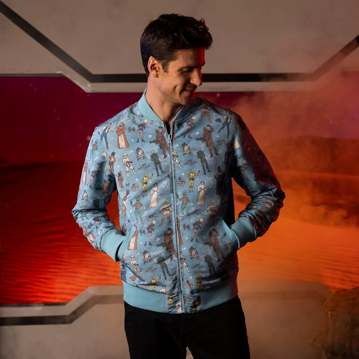 Star Wars™ "Retro ‘77" – Reversible Bomber Jacket - Image 8