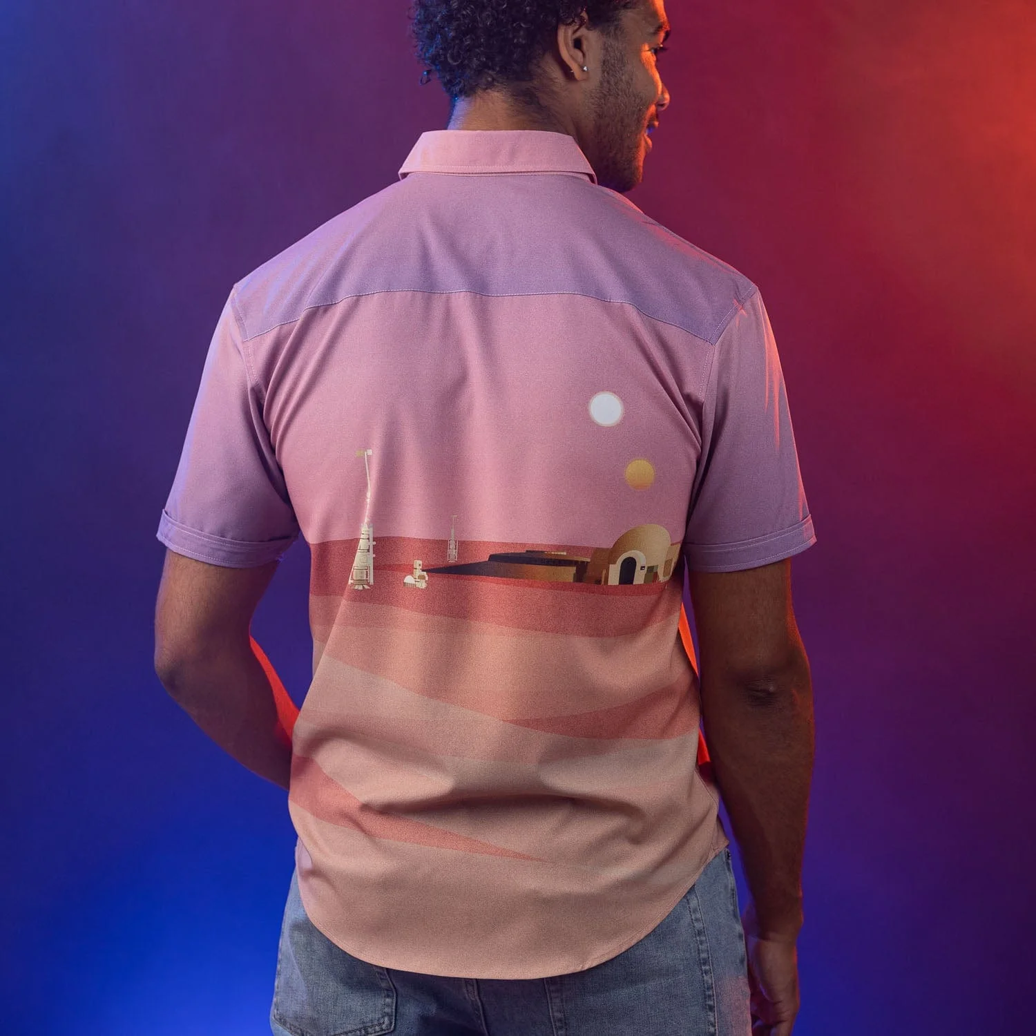 Star Wars™ "Rising Suns" – KUNUFLEX Short Sleeve Shirt - Image 6