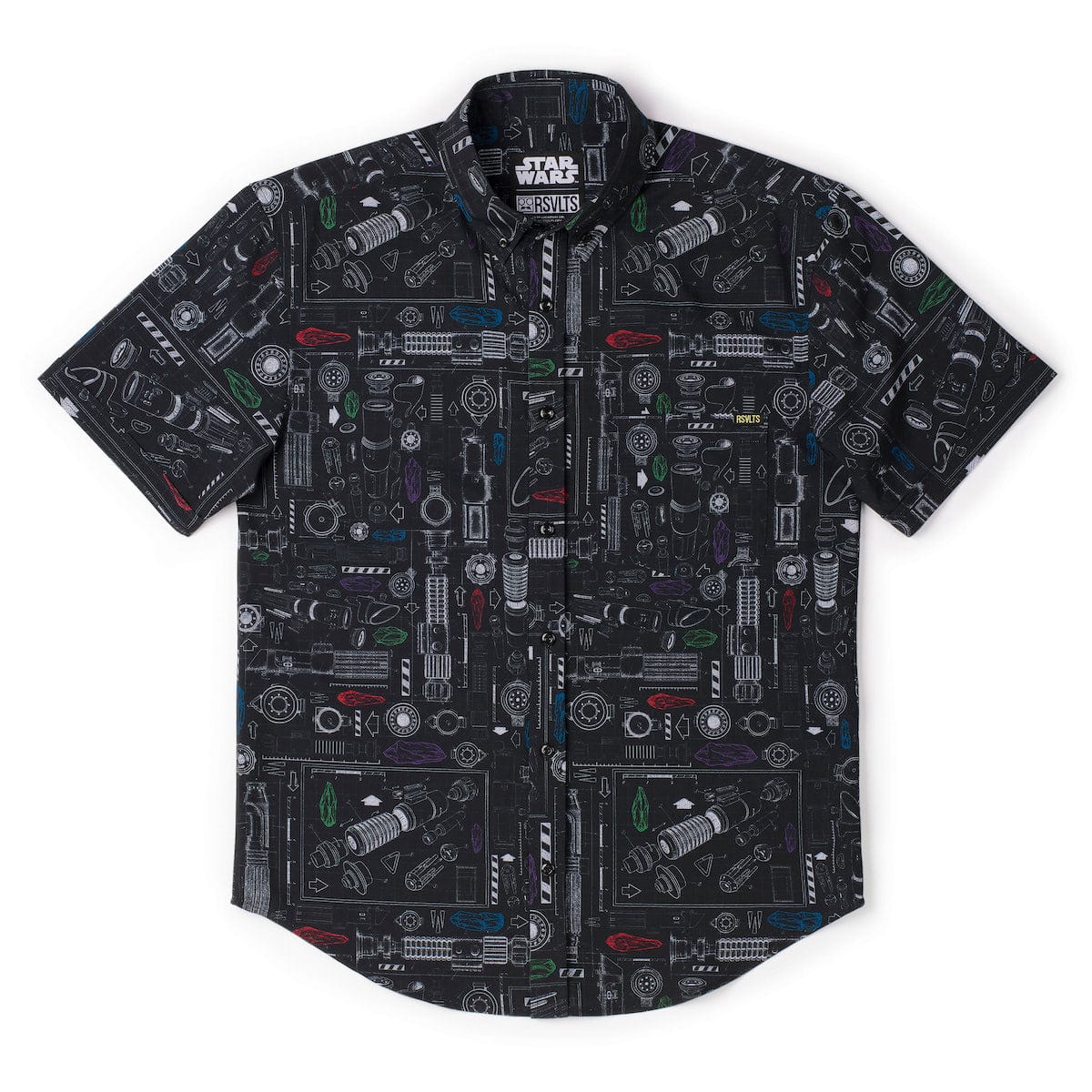 Star Wars™ "Saber Schematics" – KUNUFLEX Short Sleeve Shirt - Image 5