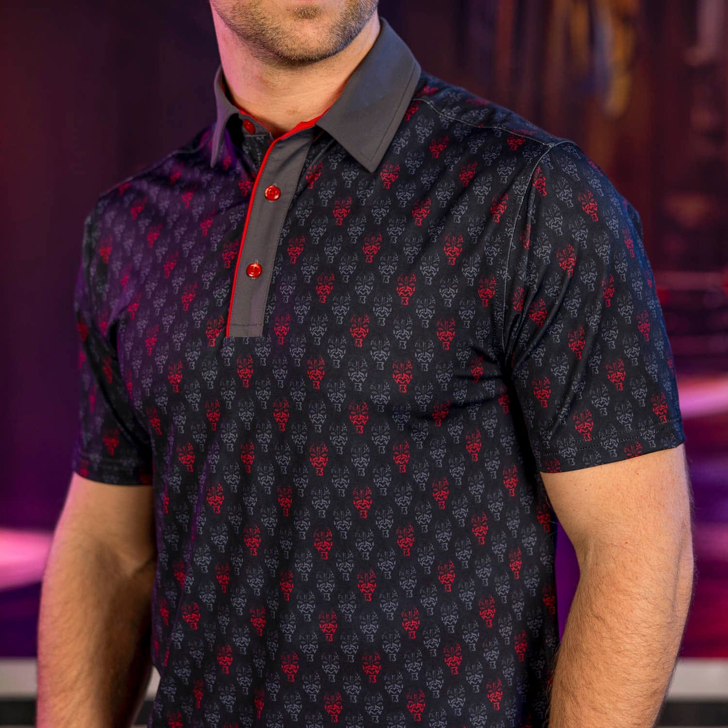 Star Wars™ "Shadow Sith" – All-Day Polo - Image 4