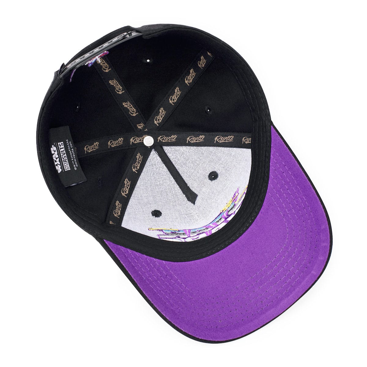 Star Wars™ "Synthwave Logo" – 5-Panel Curved Brim Hat - Image 5