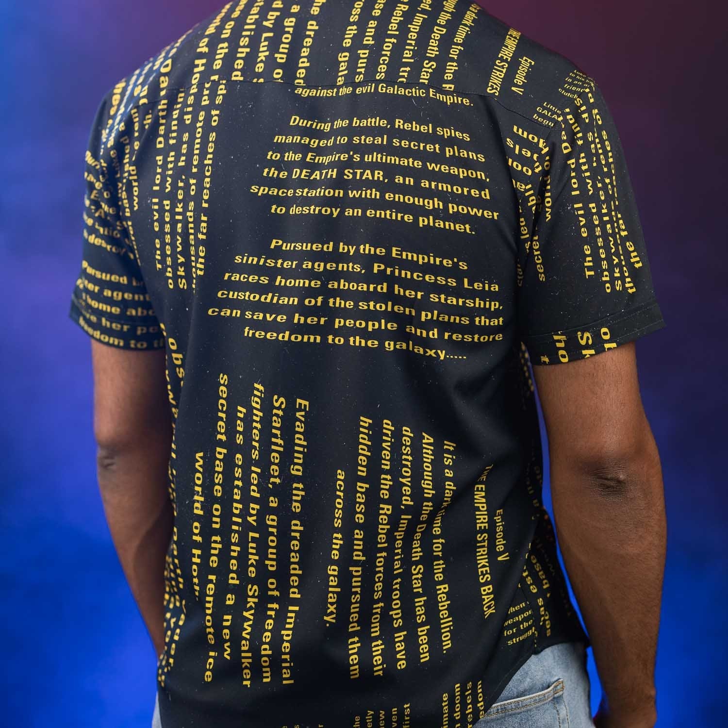 Star Wars™ "The Crawl" – KUNUFLEX Short Sleeve Shirt - Image 10