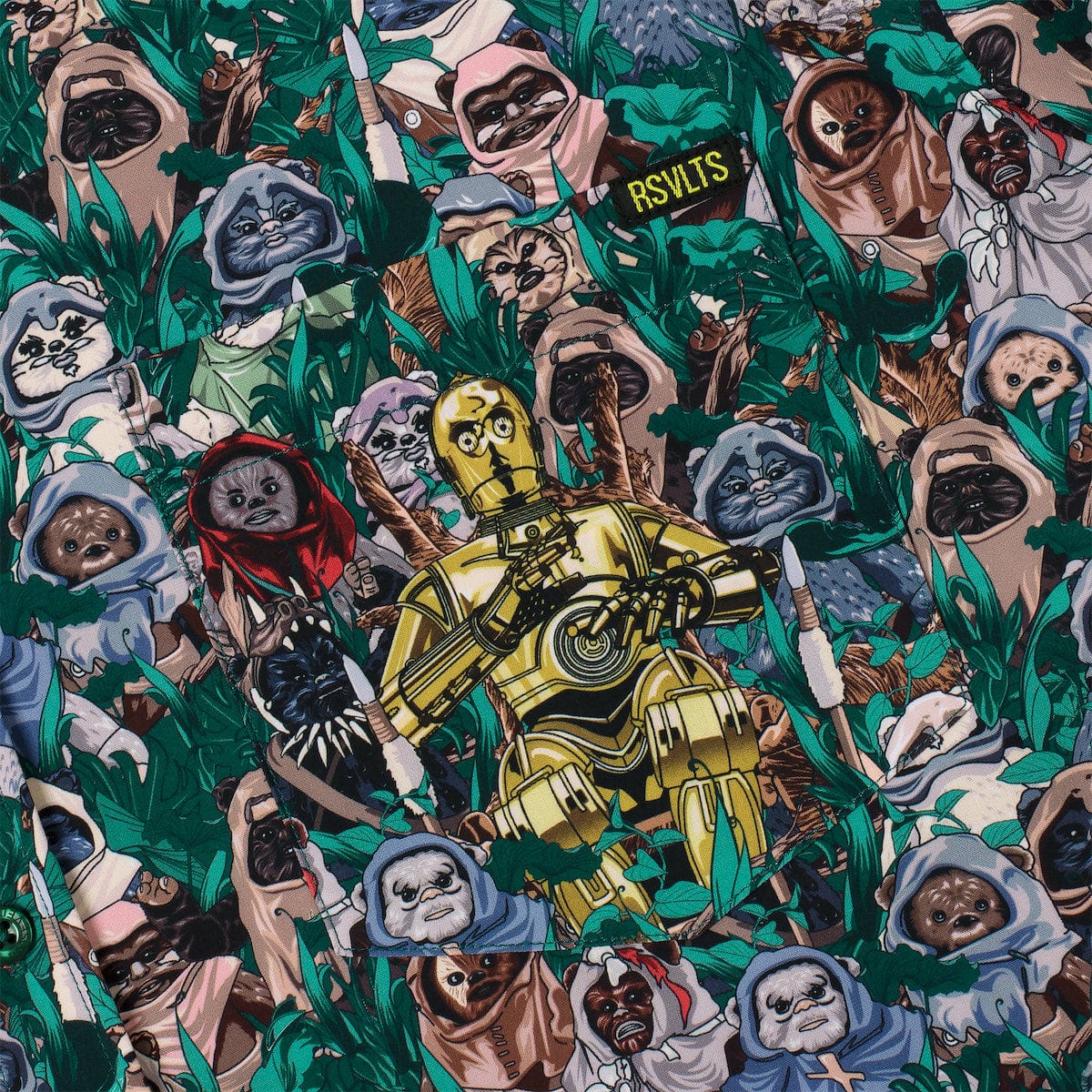 Star Wars™ "The Golden One" – KUNUFLEX Short Sleeve Shirt - Image 4