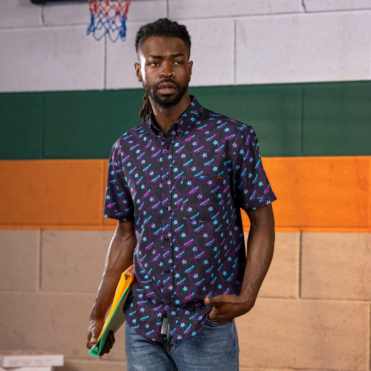 Stranger Things "Battle of Starcourt" – KUNUFLEX Short Sleeve Shirt - Image 2
