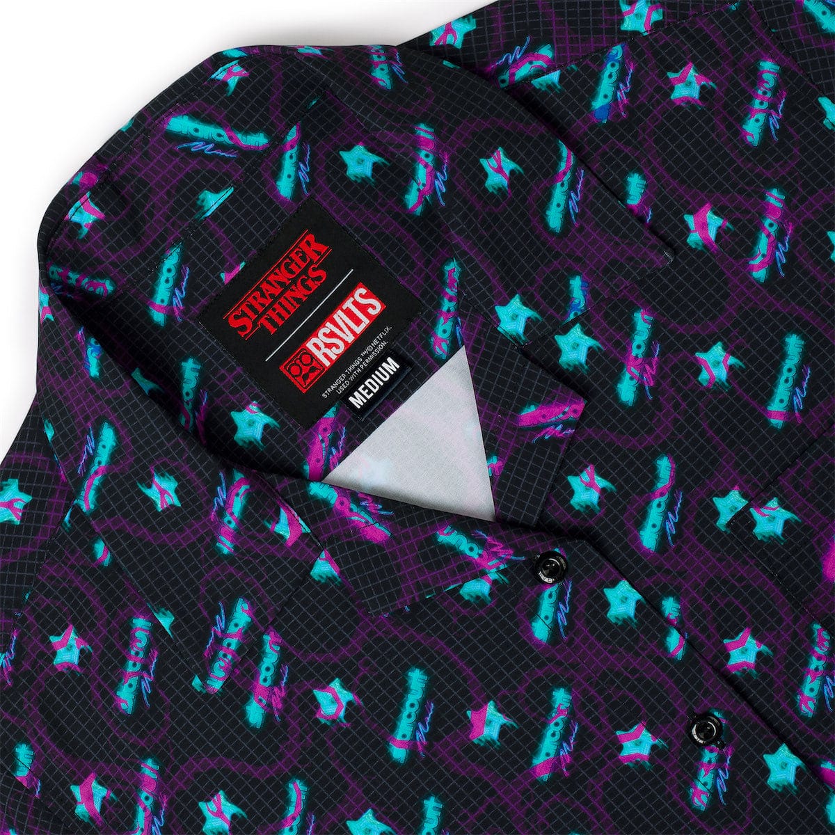 Stranger Things "Battle of Starcourt" – Women's KUNUFLEX Short Sleeve Shirt - Image 6