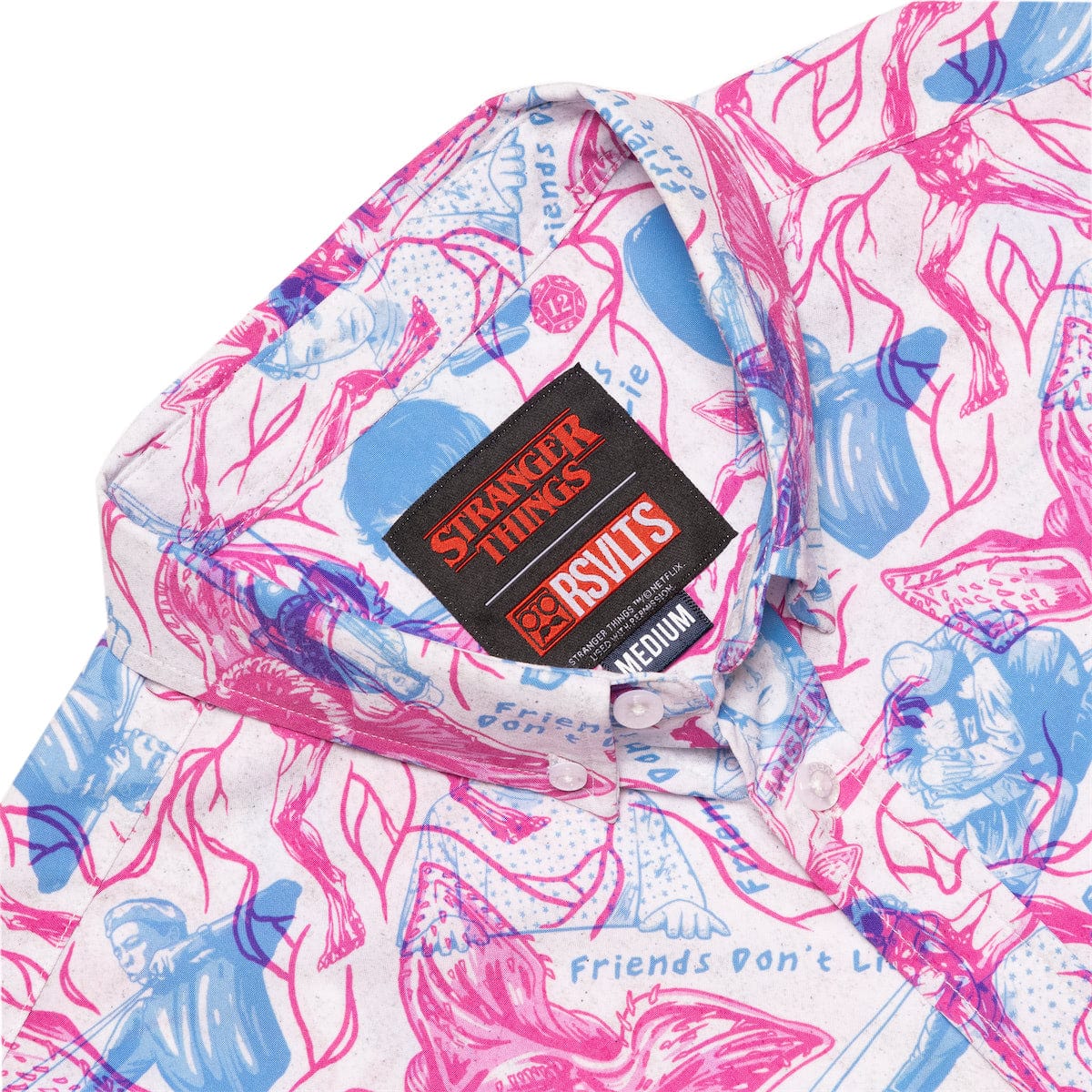 Stranger Things "Friends Don't Lie" – KUNUFLEX Short Sleeve Shirt - Image 7