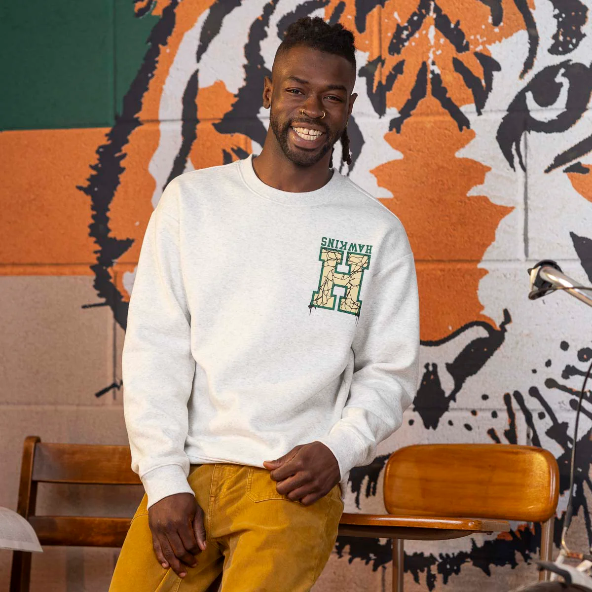 Stranger Things "Gimme an H!" – Crewneck Sweatshirt - Image 2