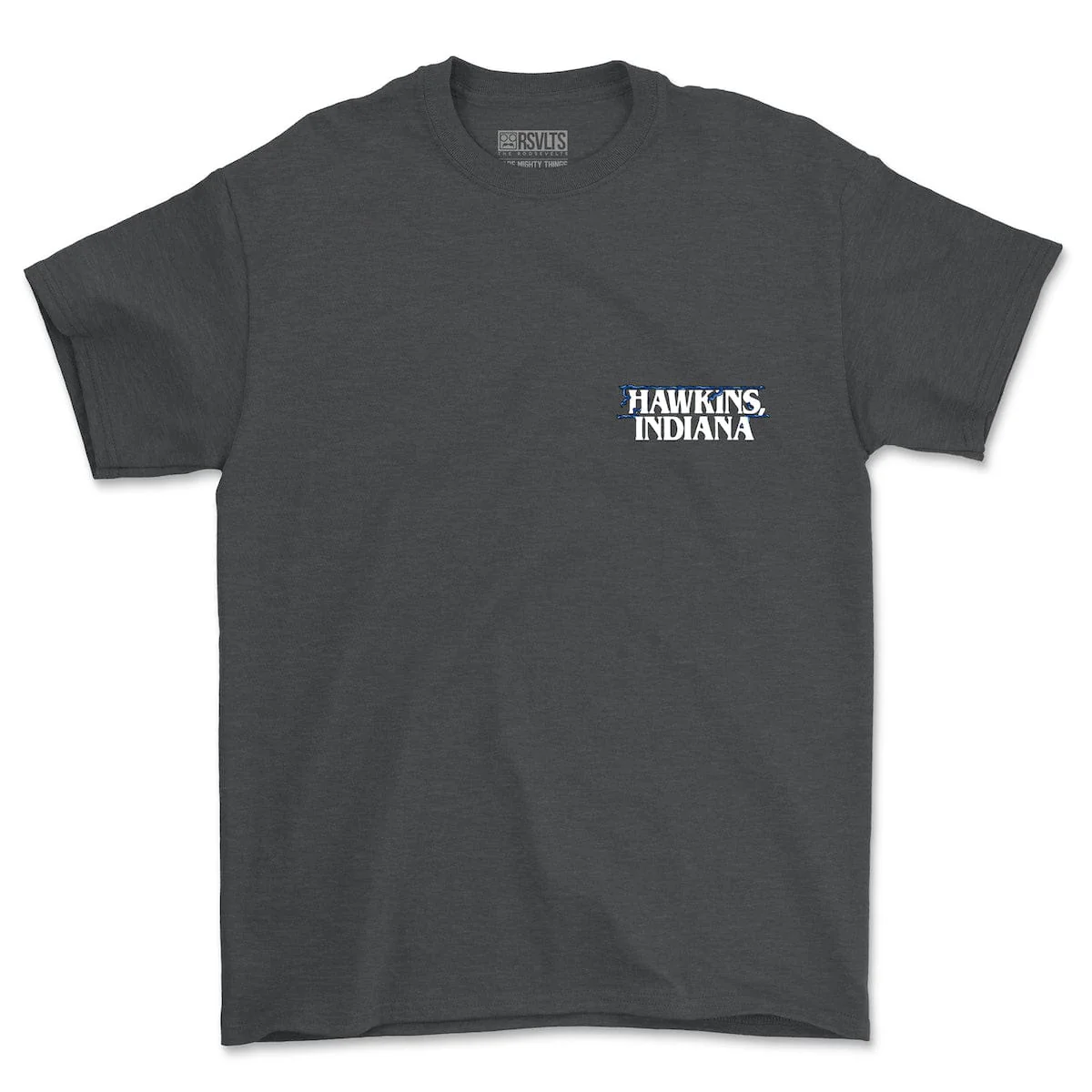 Stranger Things "Hawkins, Indiana" – Crewneck Tee - Image 3