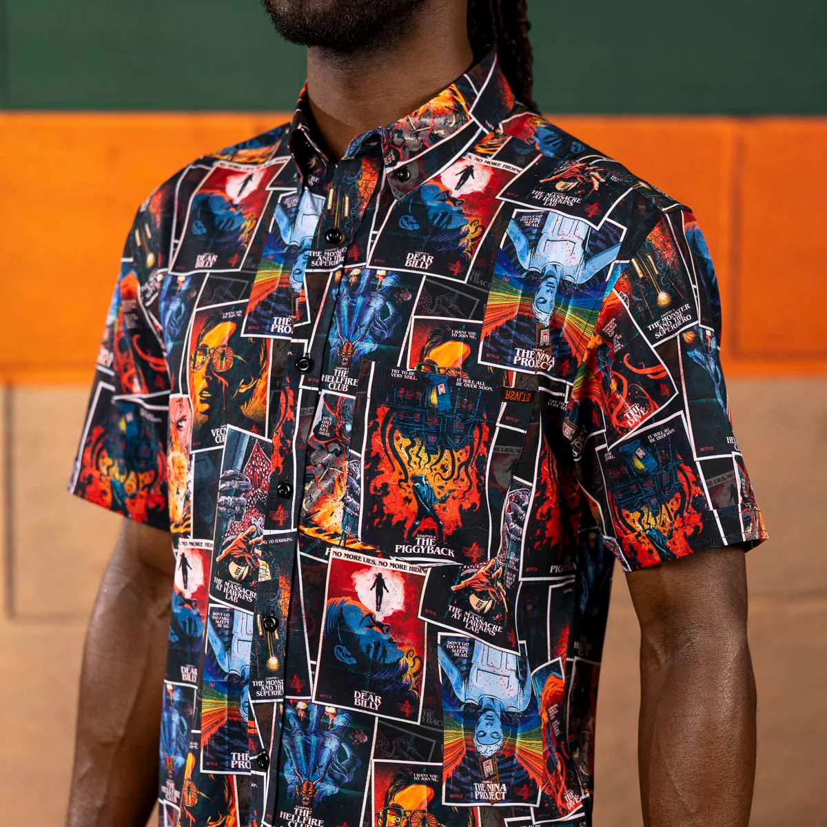 Stranger Things "The Art of Four" – KUNUFLEX Short Sleeve Shirt - Image 4