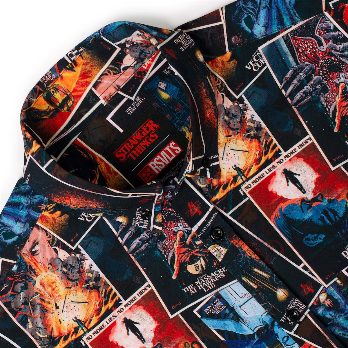 Stranger Things "The Art of Four" – KUNUFLEX Short Sleeve Shirt - Image 7