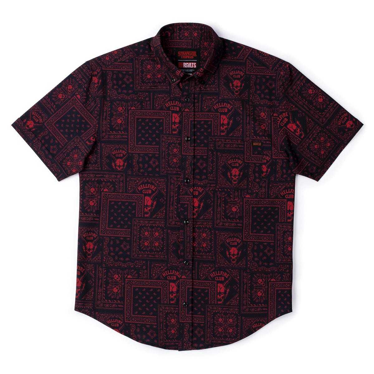 Stranger Things "Welcome to Hellfire" – KUNUFLEX Short Sleeve Shirt - Image 6