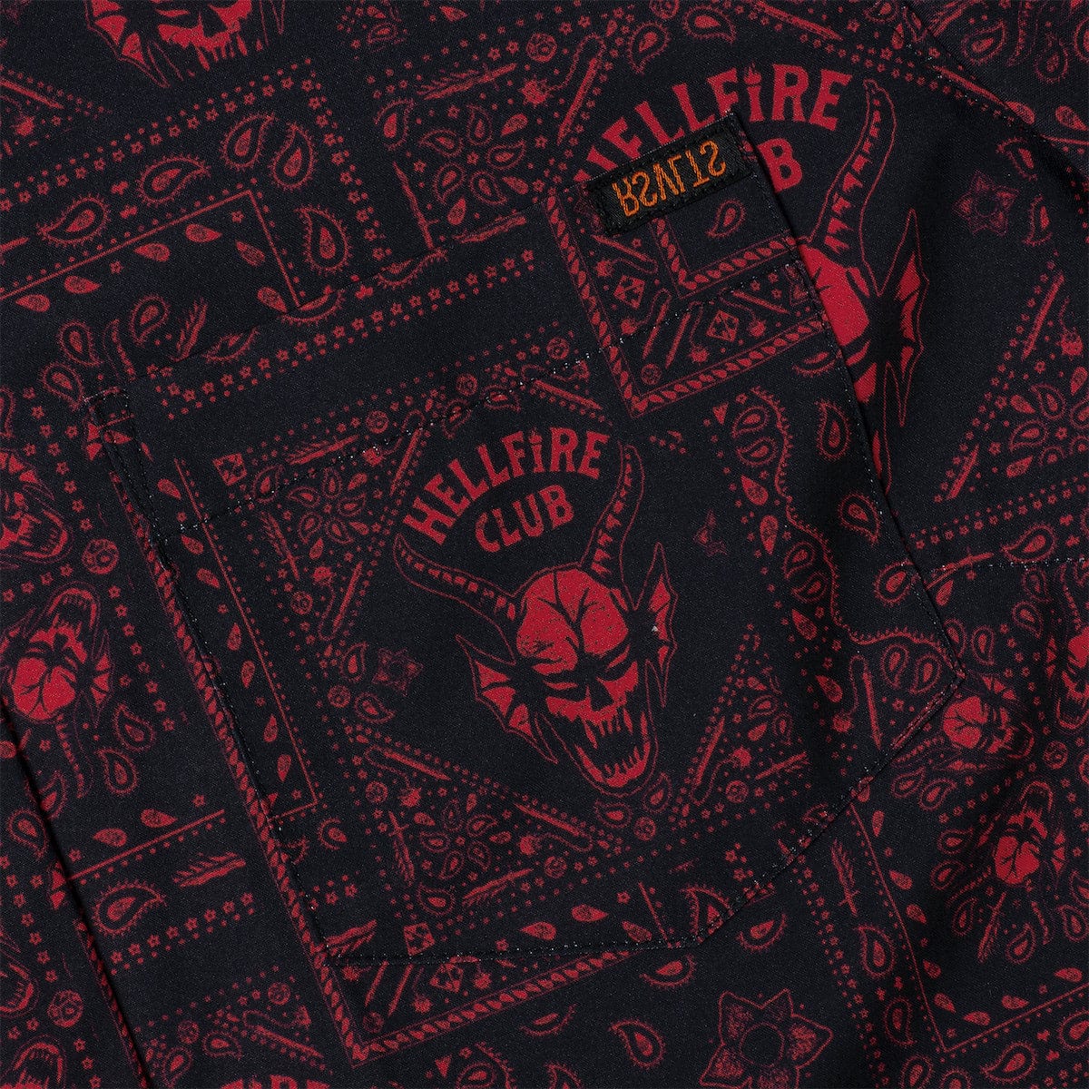 Stranger Things "Welcome to Hellfire" – Women's KUNUFLEX Short Sleeve Shirt - Image 3