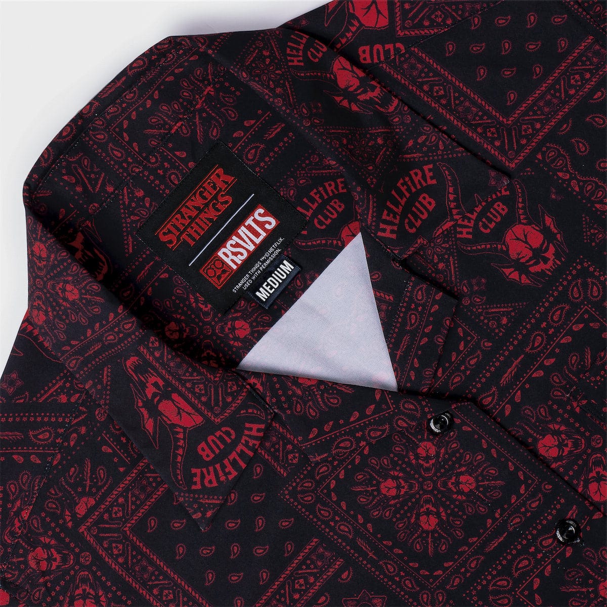 Stranger Things "Welcome to Hellfire" – Women's KUNUFLEX Short Sleeve Shirt - Image 6