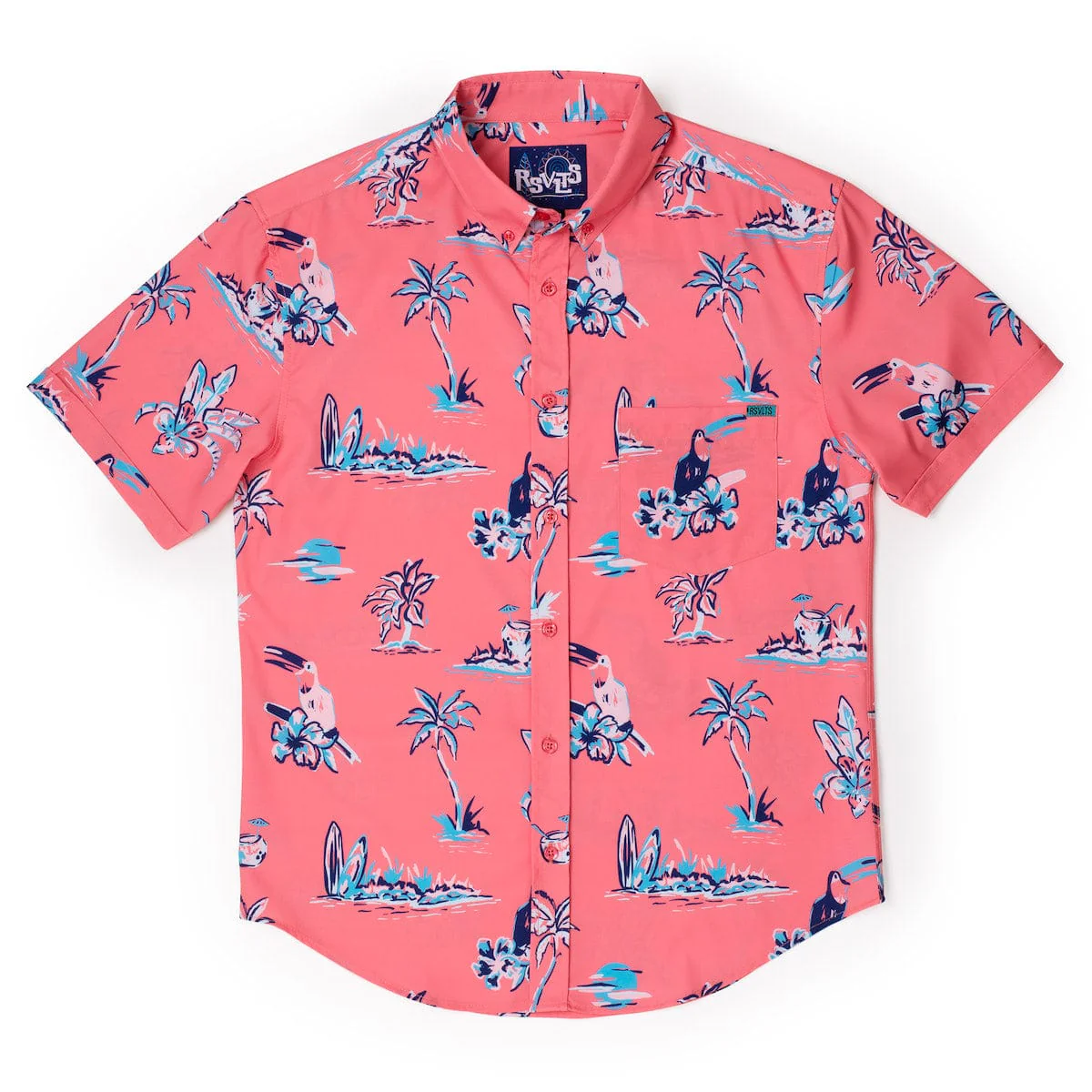 Toucans Are Better Than One – KUNUFLEX Short Sleeve Shirt - Image 4