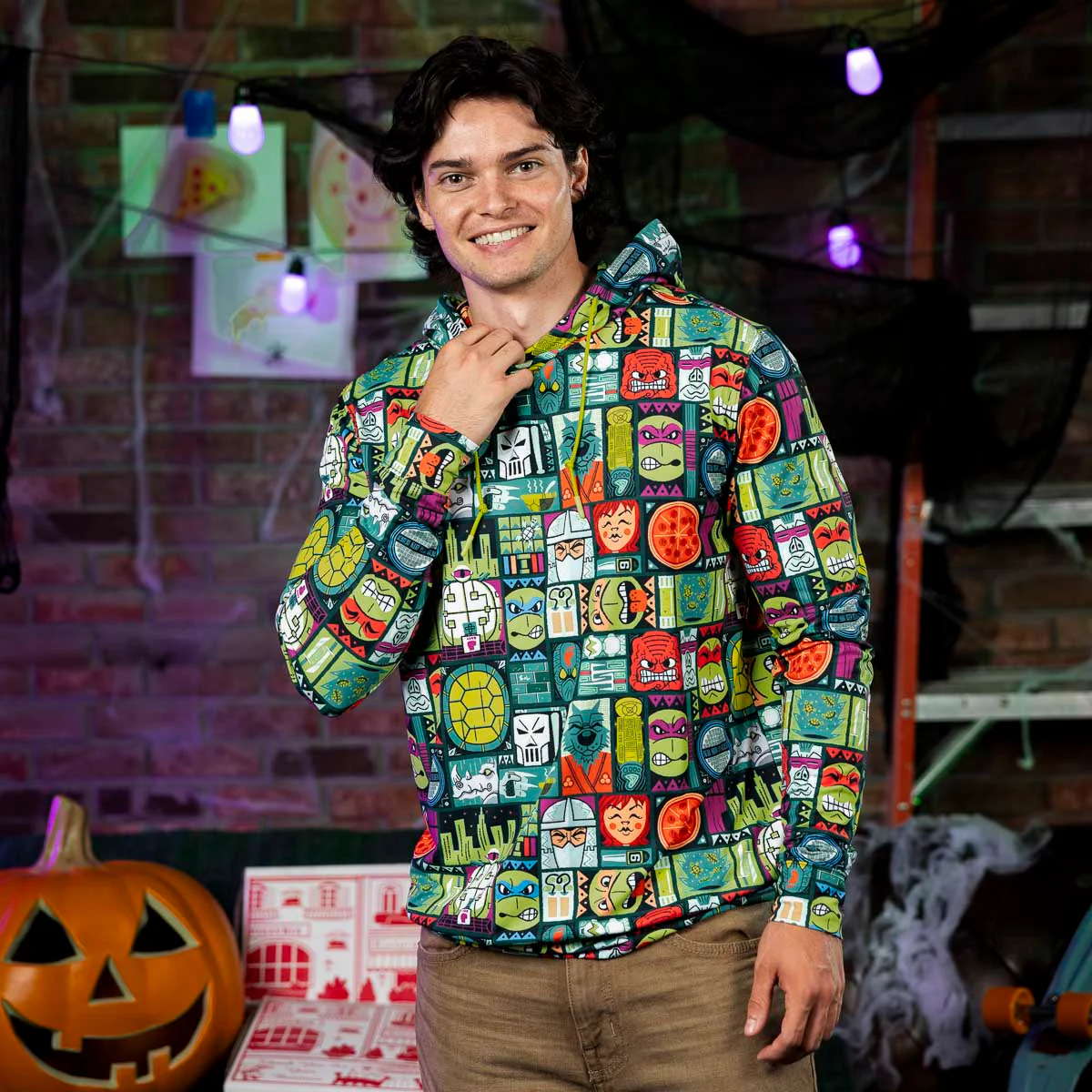 Teenage Mutant Ninja Turtles "Tiki Turtles 2.0" – Performance Hoodie - Image 2