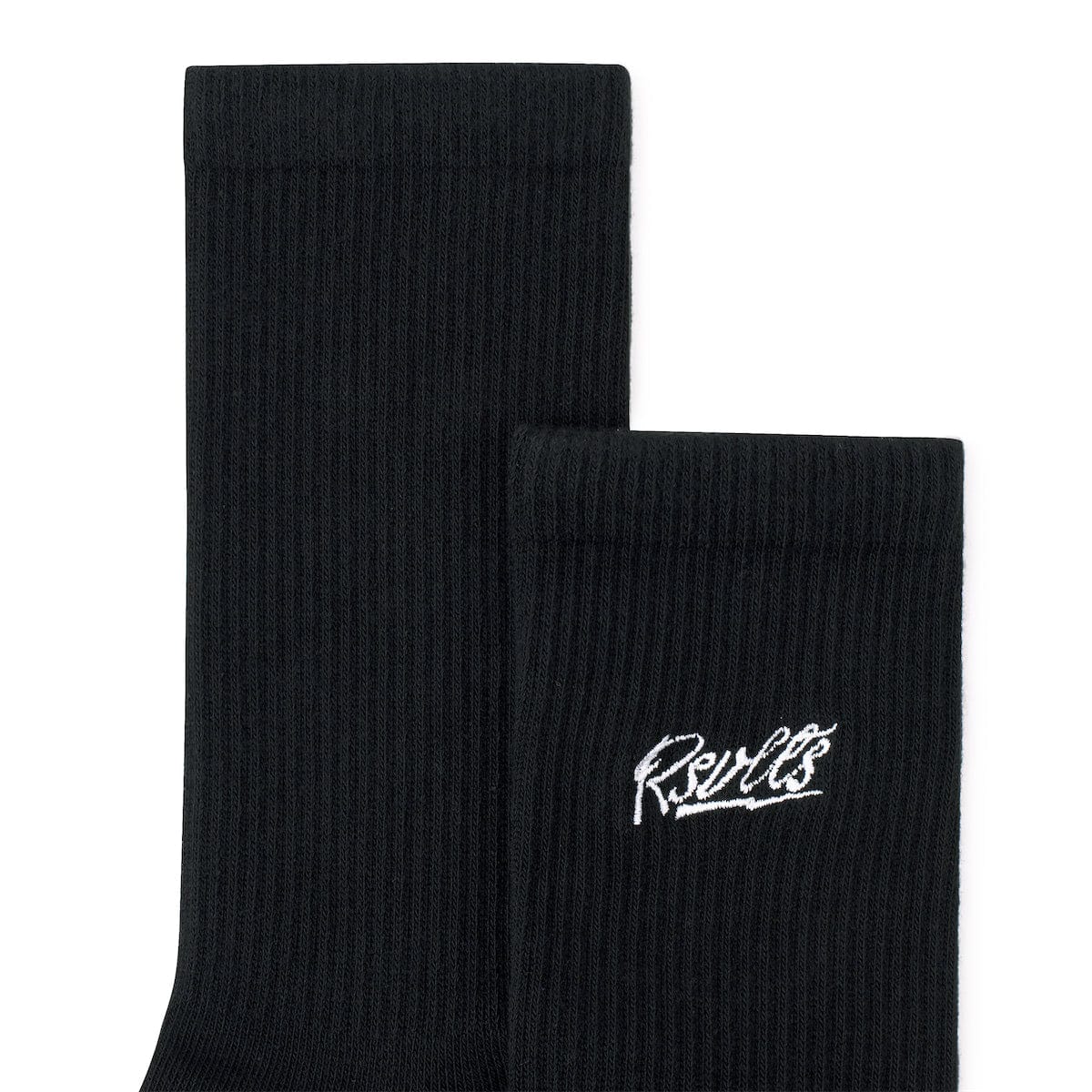 The Bolt (Black) – Crew Socks - Image 2