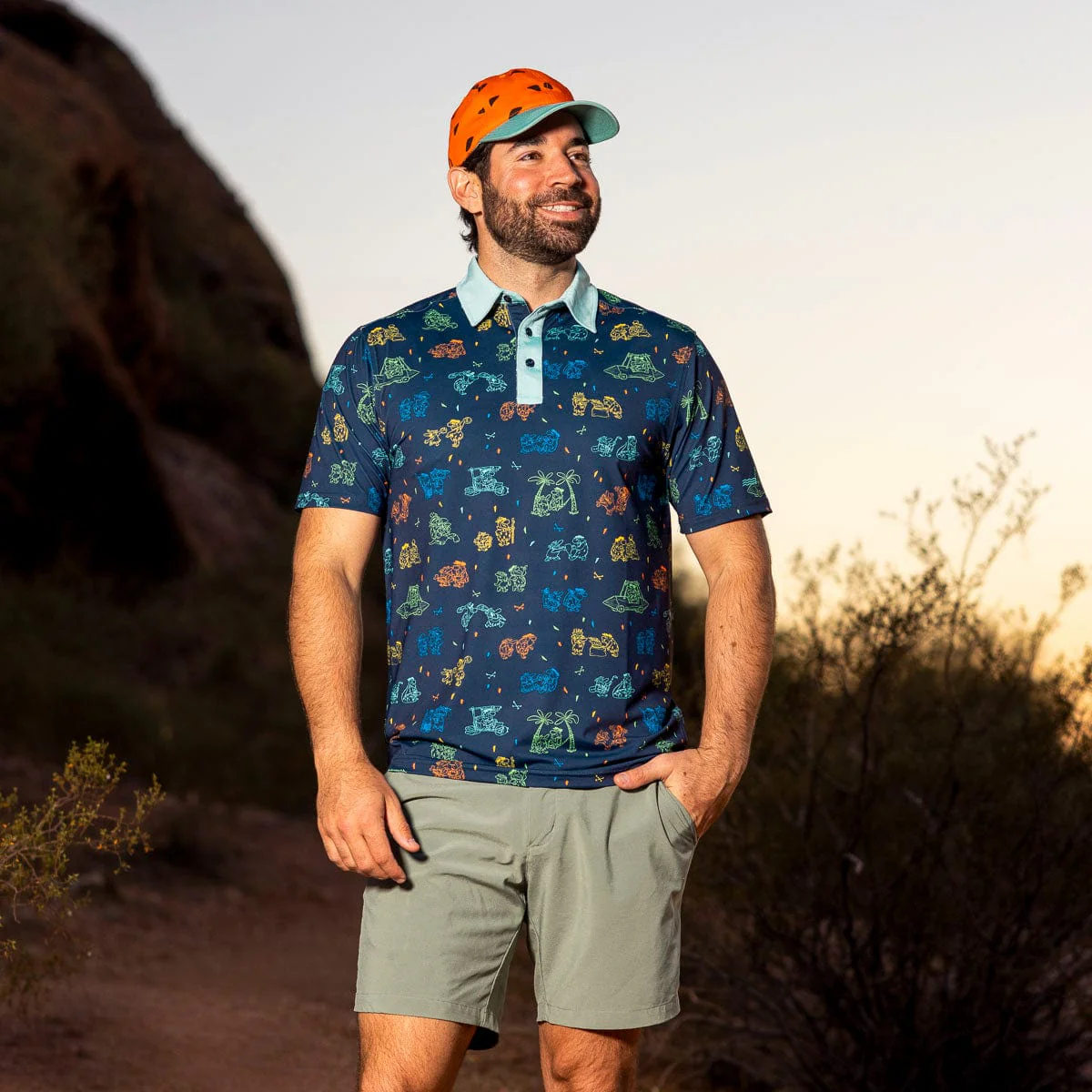 The Flintstones "Bedrock Buds" – All-Day Polo - Image 2