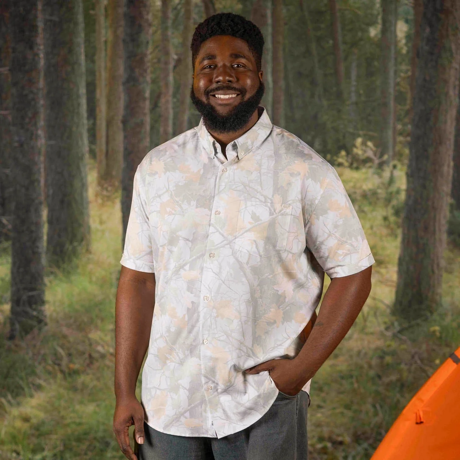 The Great Outdoors "Into the Woods" – KUNUFLEX Short Sleeve Shirt - Image 3