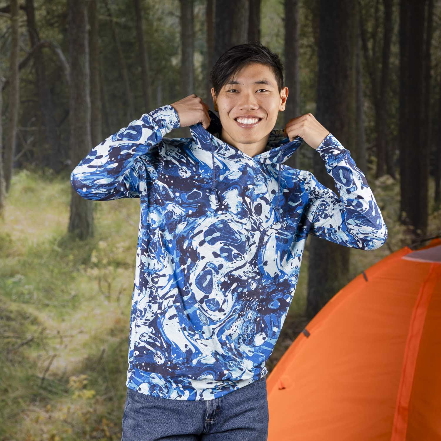 The Great Outdoors "You Can’t Sea Me" – Performance Hoodie - Image 4