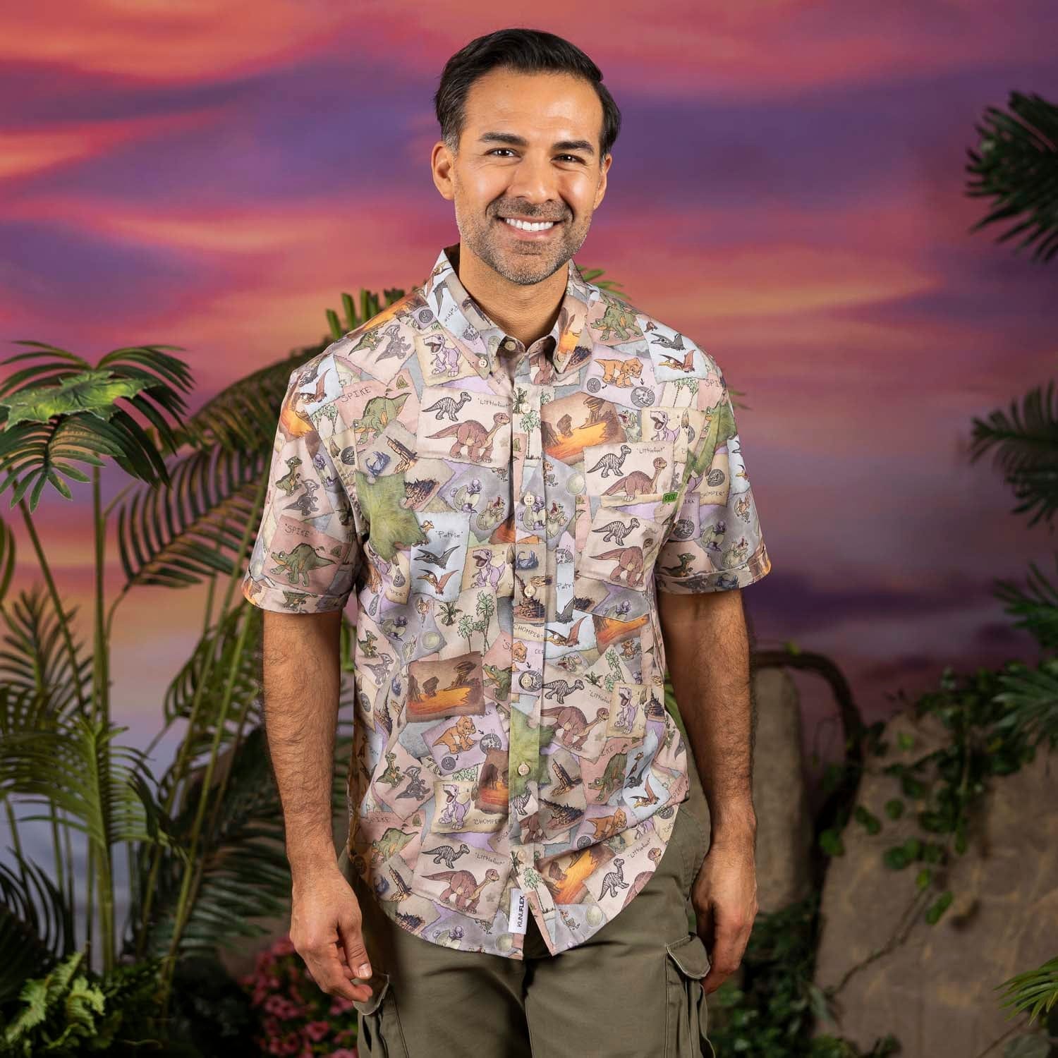 The Land Before Time "Dino Discovery" – KUNUFLEX Short Sleeve Shirt - Image 2