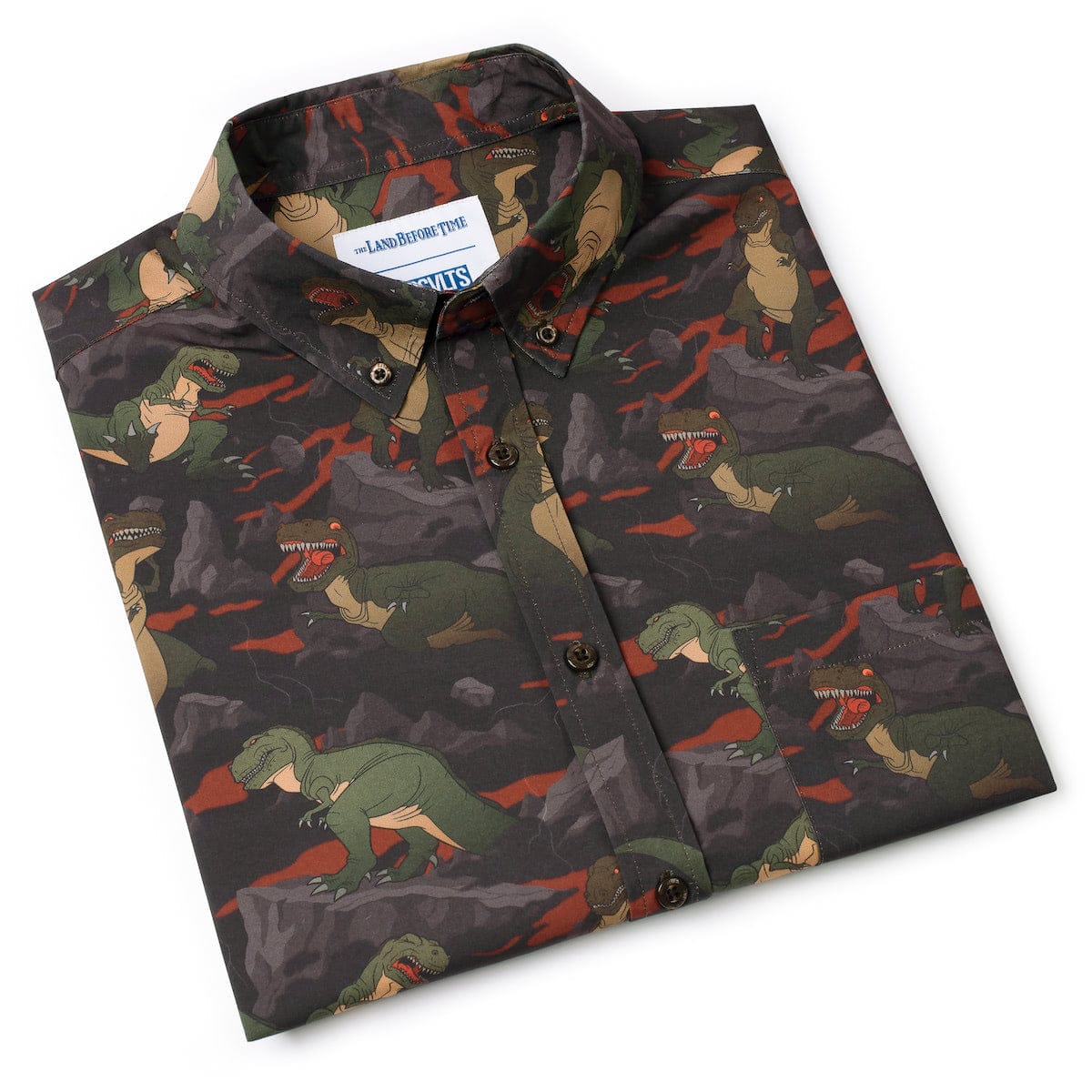 The Land Before Time "The Valley of Teeth" – KUNUFLEX Short Sleeve Shirt - Image 8