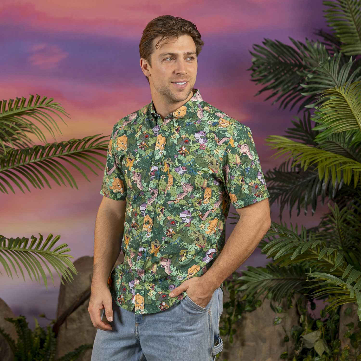 The Land Before Time "Tree Star Adventures" – KUNUFLEX Short Sleeve Shirt - Image 2