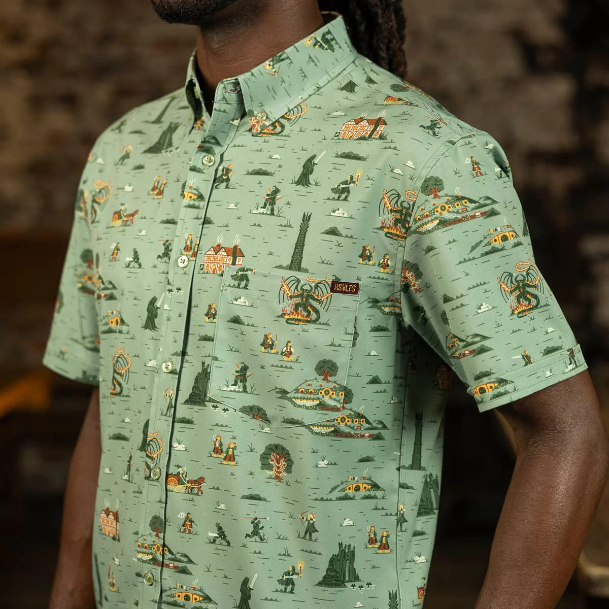 The Lord of the Rings™ "Frodo's Journey" – KUNUFLEX Short Sleeve Shirt - Image 4