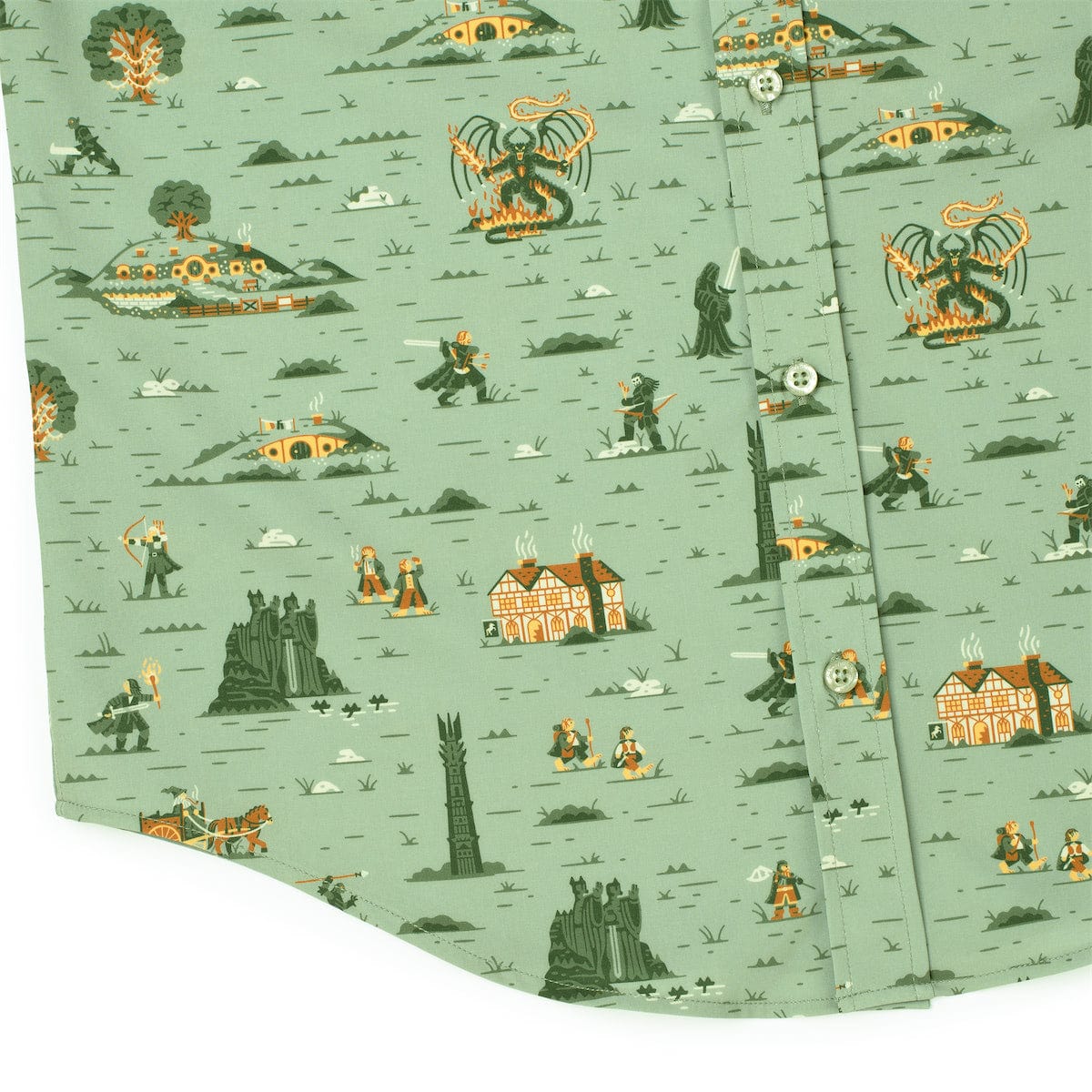 The Lord of the Rings™ "Frodo's Journey" – KUNUFLEX Short Sleeve Shirt - Image 7