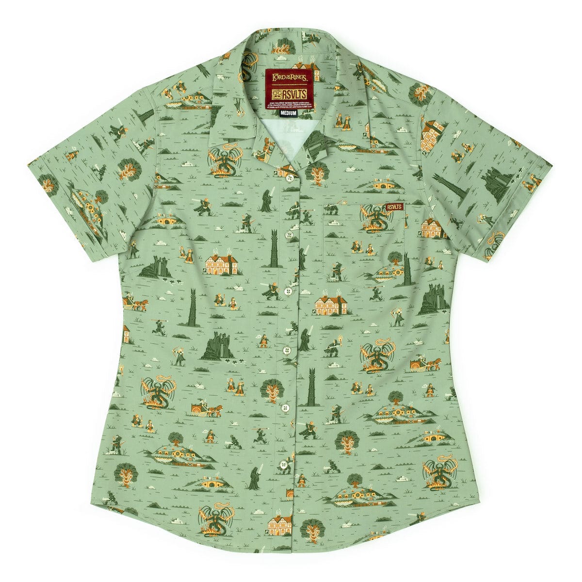The Lord of the Rings™ "Frodo's Journey" – Women's KUNUFLEX Short Sleeve Shirt