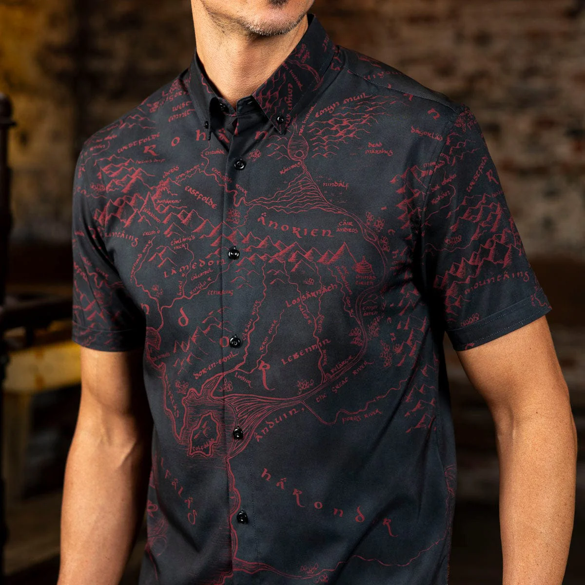 The Lord of the Rings™ "The World Is Changed" – KUNUFLEX Short Sleeve Shirt - Image 4