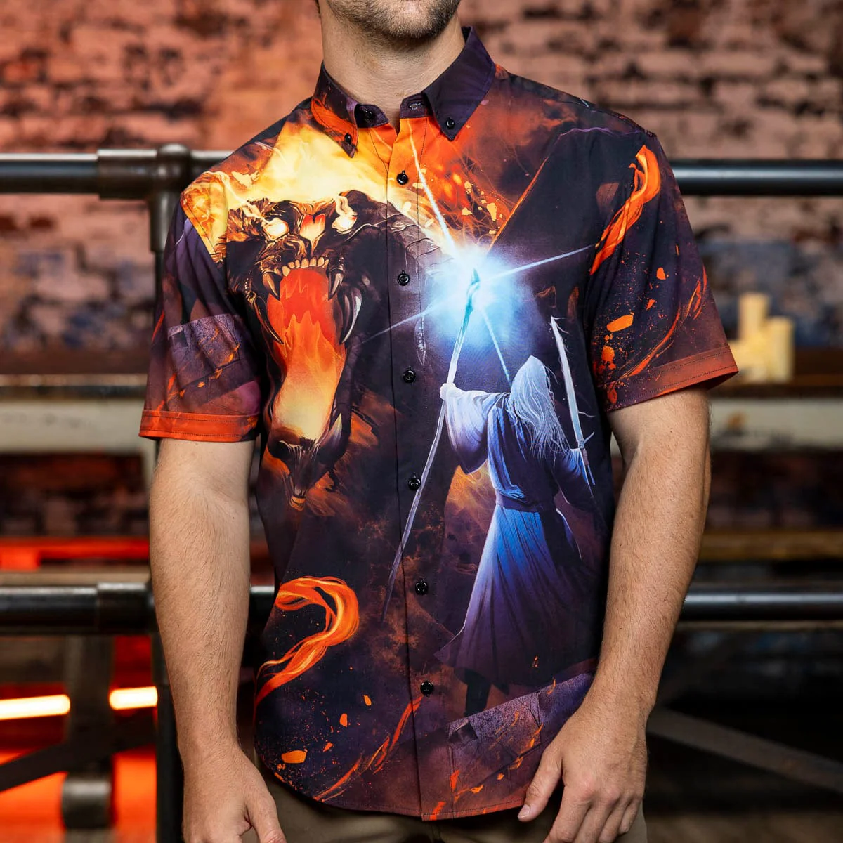 The Lord of the Rings™ "You Shall Not Pass" – KUNUFLEX Short Sleeve Shirt - Image 4