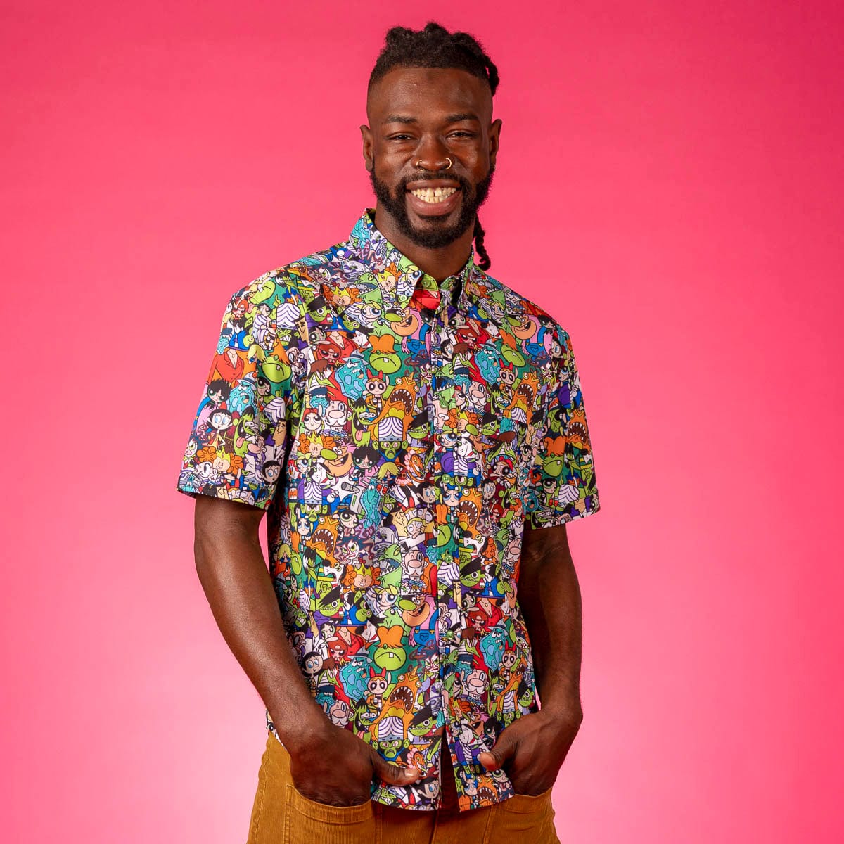 The Powerpuff Girls "Citizens of Townsville" – KUNUFLEX Short Sleeve Shirt - Image 2