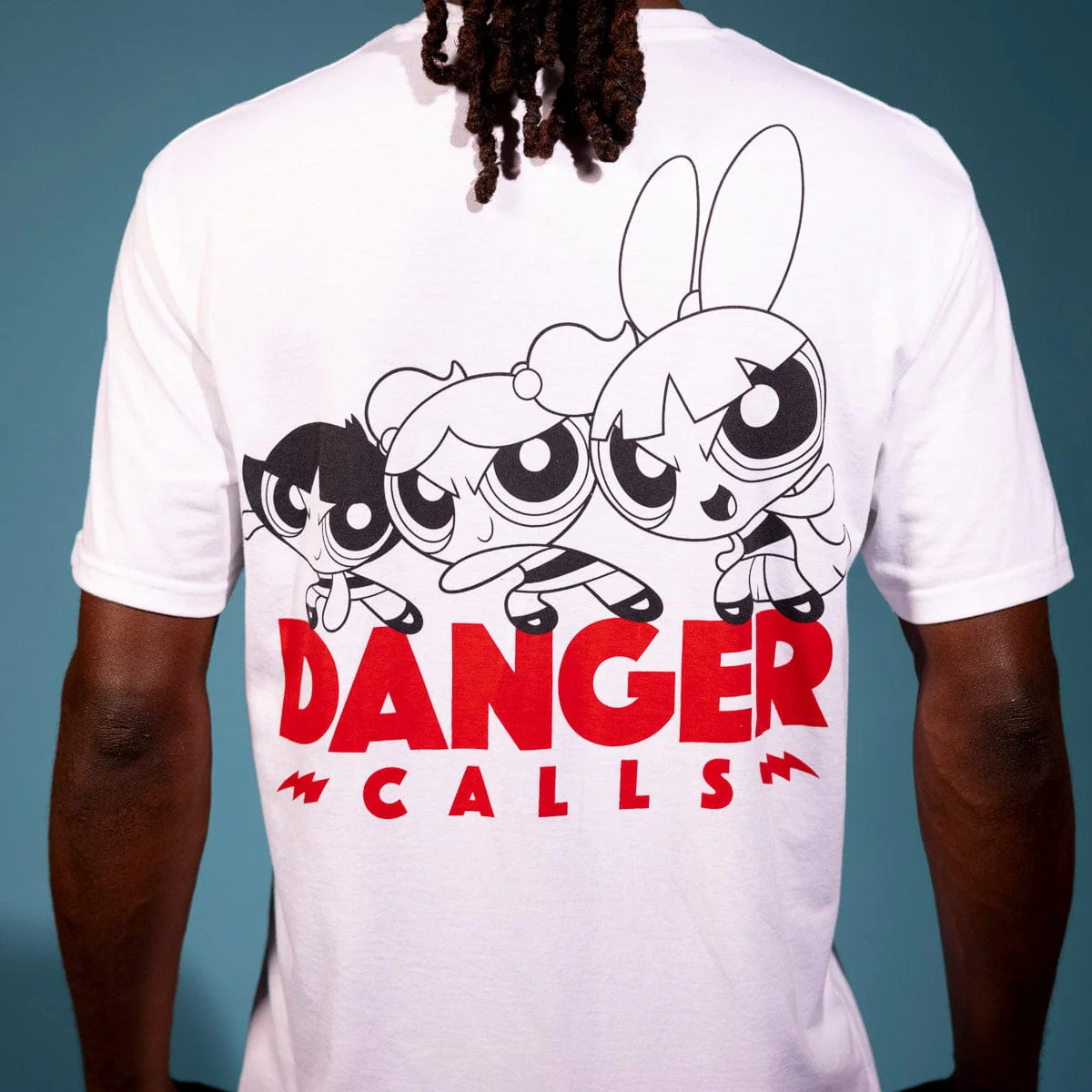 The Powerpuff Girls "Danger Calls" â Crewneck Tee - Image 3