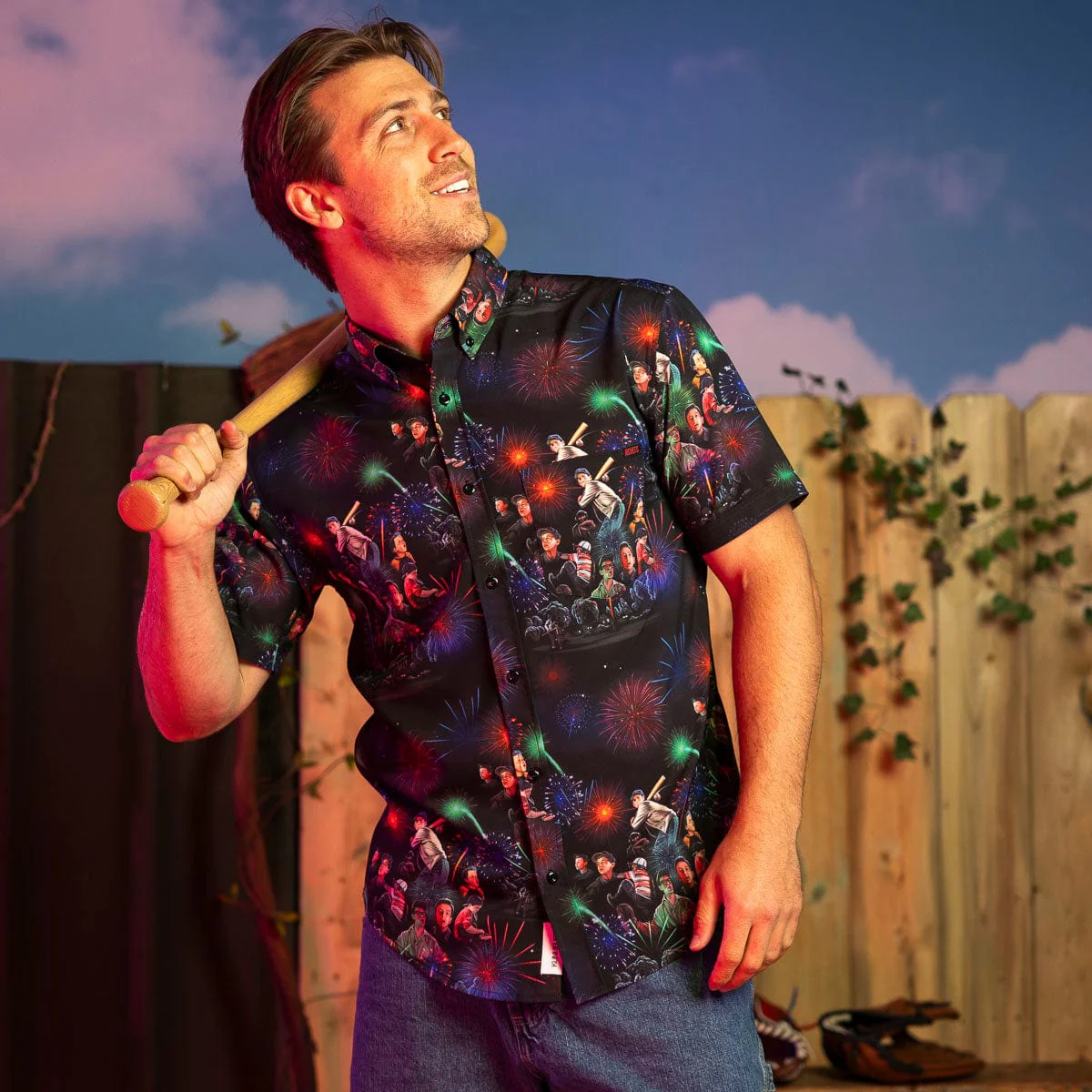 The Sandlot "Night Game" – KUNUFLEX Short Sleeve Shirt - Image 6