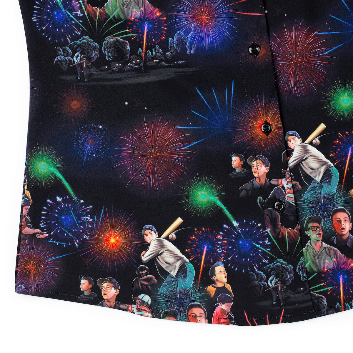 The Sandlot "Night Game" – Women's KUNUFLEX Short Sleeve Shirt - Image 4