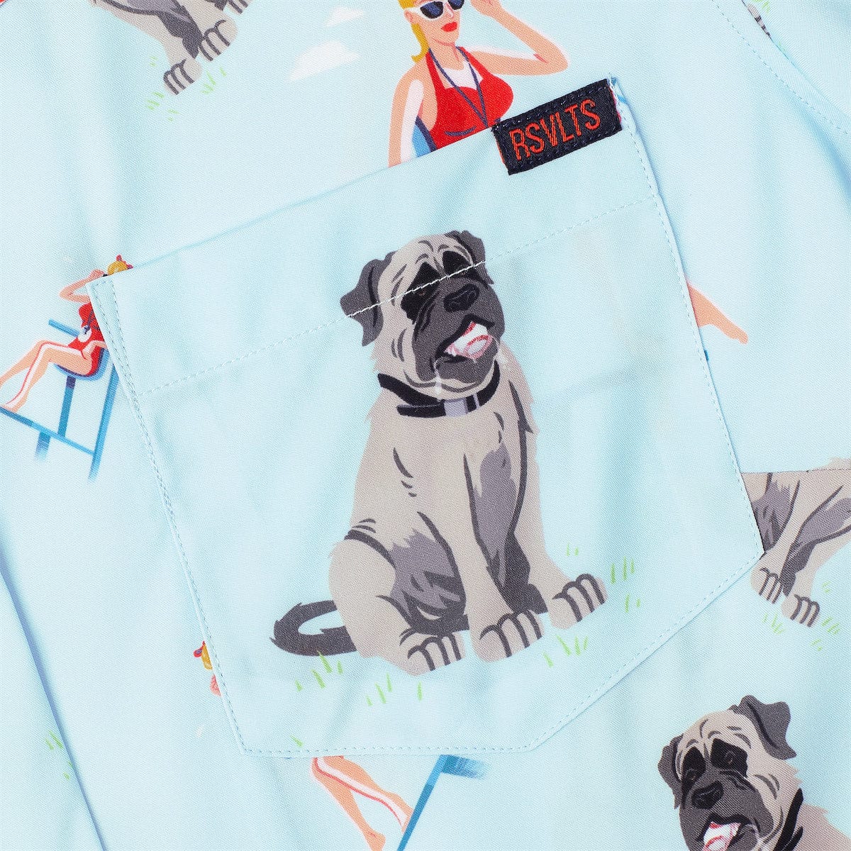 The Sandlot "Wendy Peffercorn and the Beast" – Women's KUNUFLEX Short Sleeve Shirt - Image 2