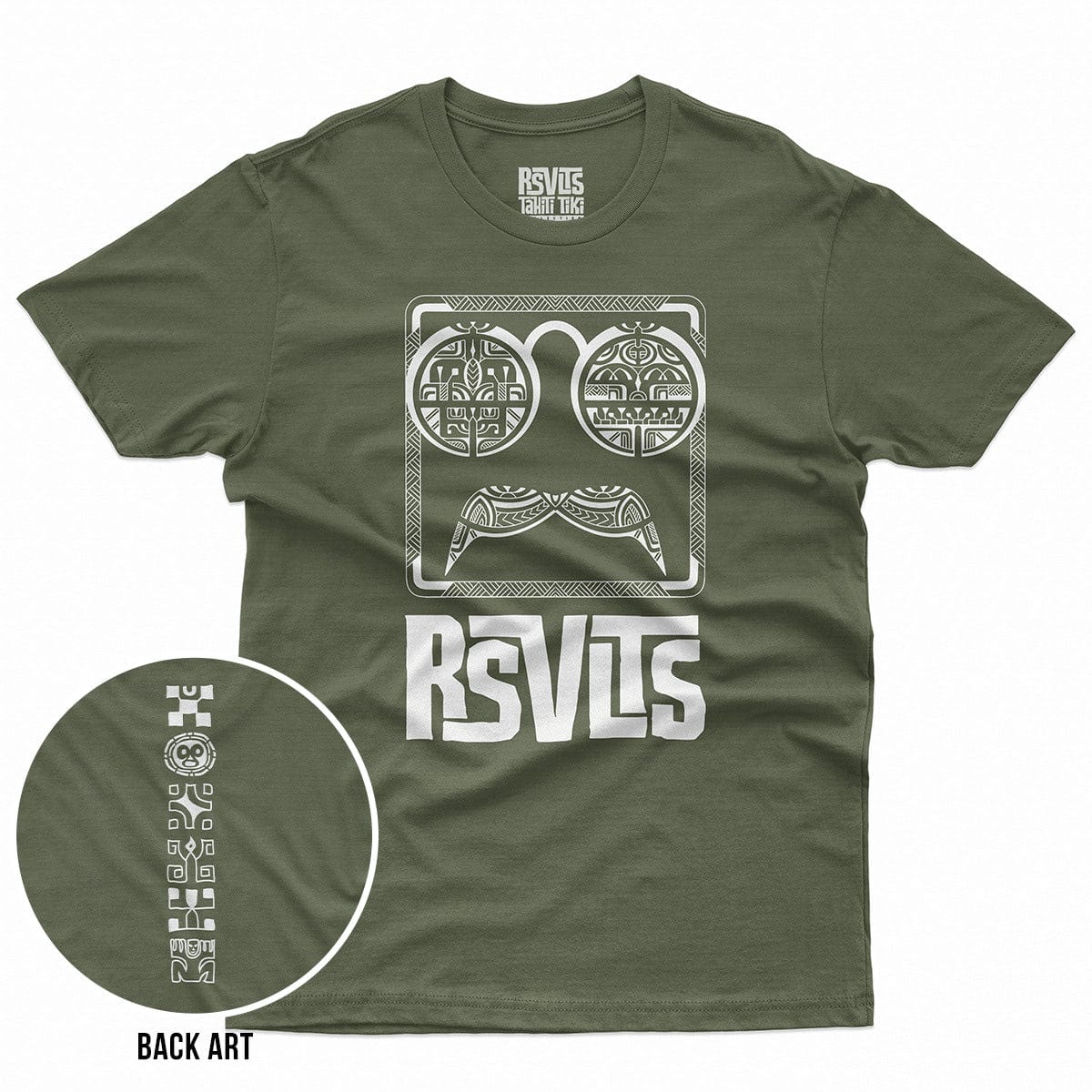 Tiki Teddy – Crewneck Tee