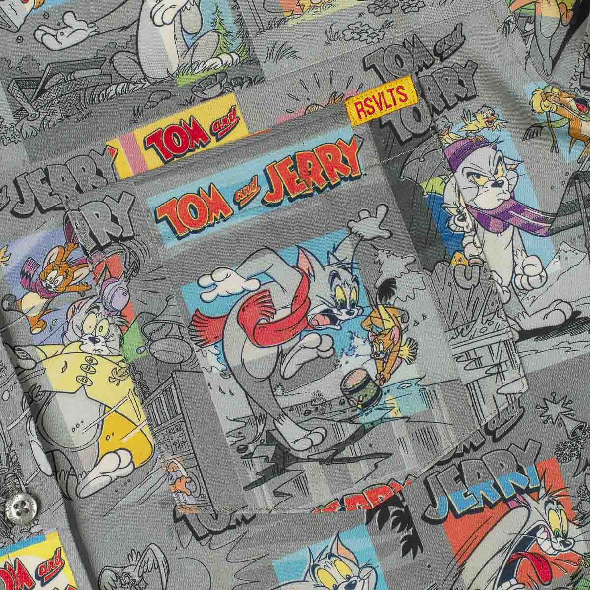 Tom and Jerry "Comic Chaos" – KUNUFLEX Short Sleeve Shirt - Image 3