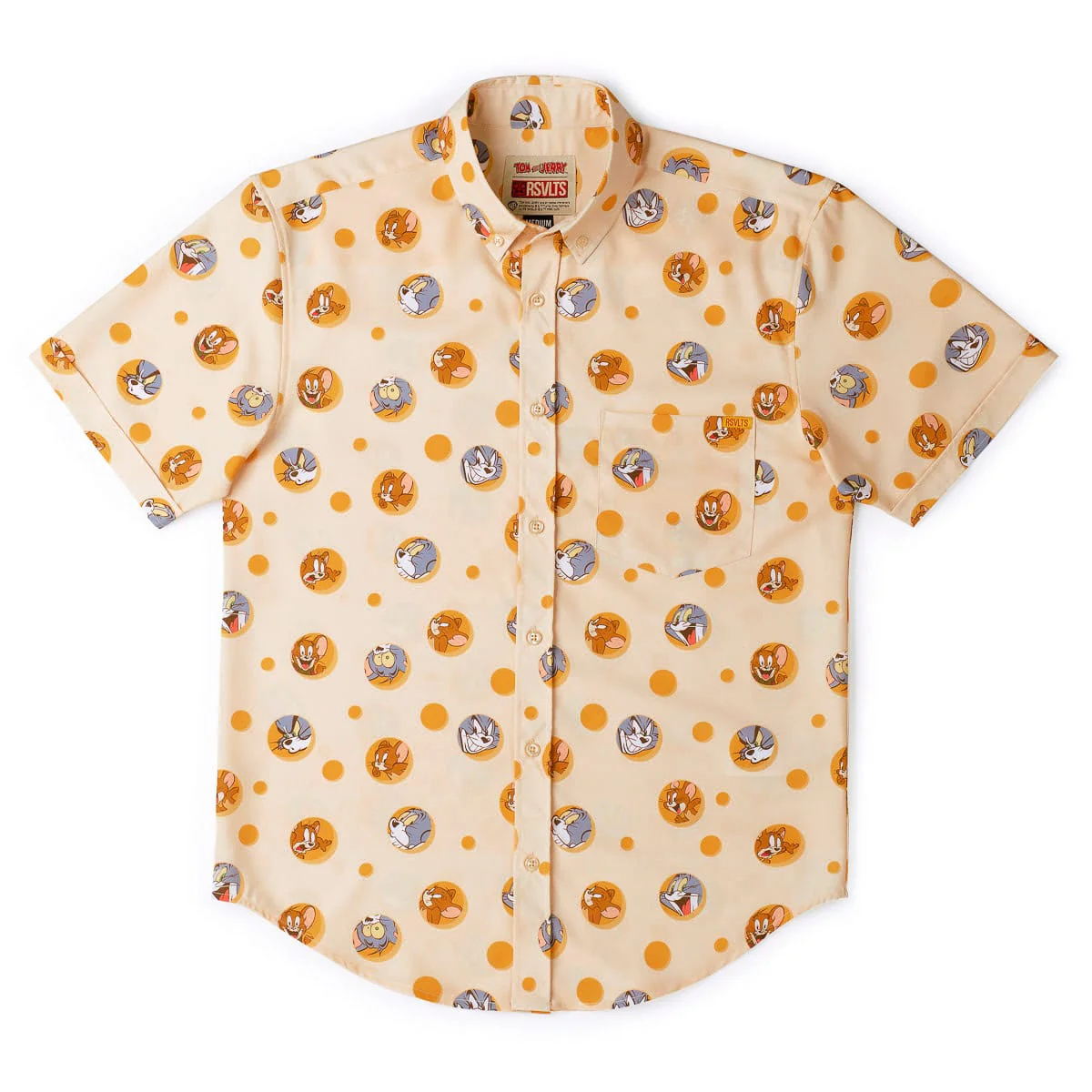 Tom and Jerry "Swiss Cheesin’" – KUNUFLEX Short Sleeve Shirt - Image 5