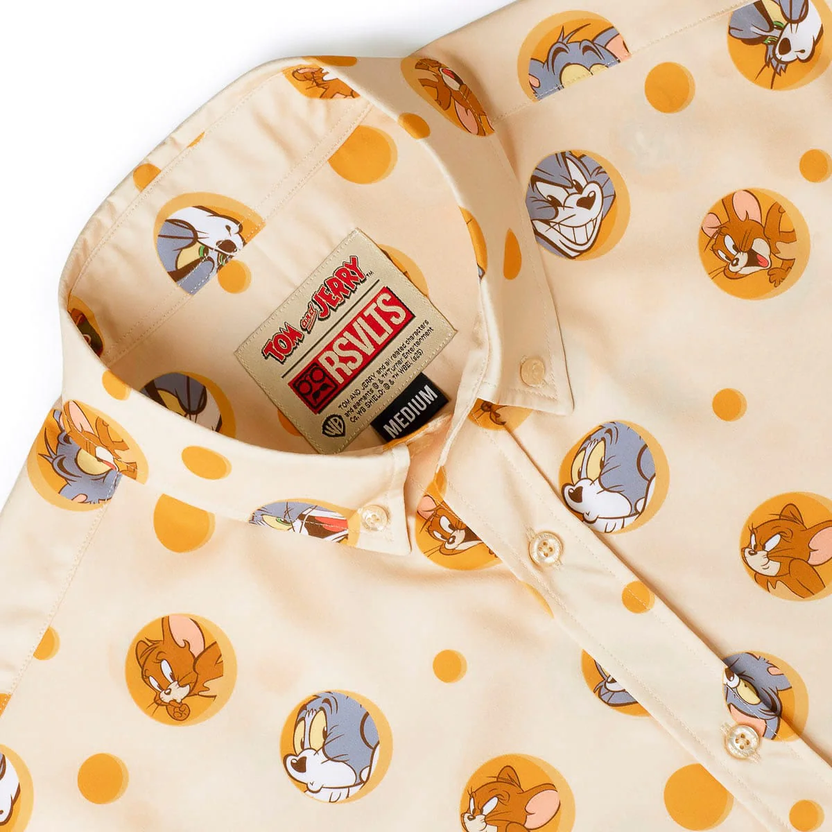 Tom and Jerry "Swiss Cheesin’" – KUNUFLEX Short Sleeve Shirt - Image 6