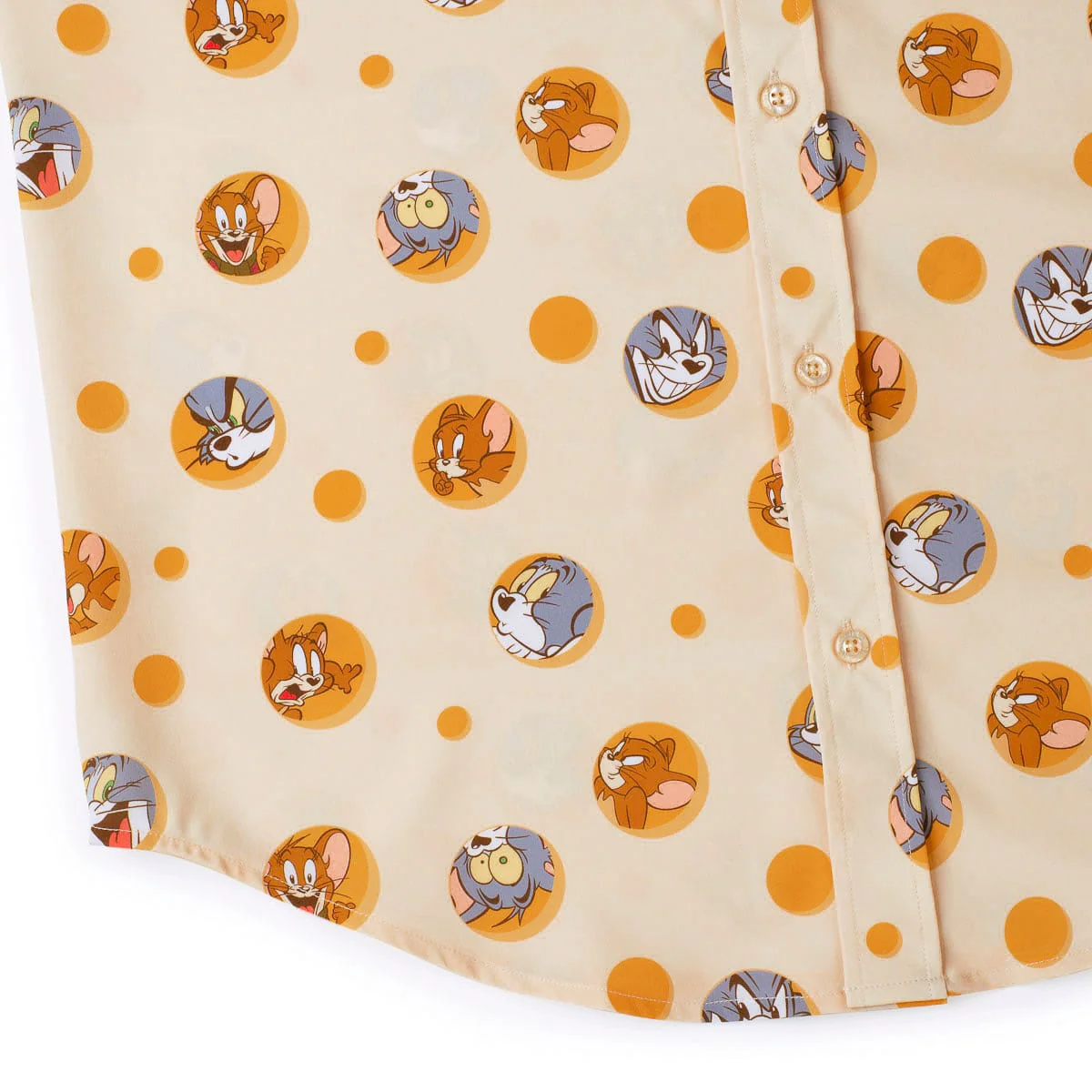 Tom and Jerry "Swiss Cheesin’" – KUNUFLEX Short Sleeve Shirt - Image 7