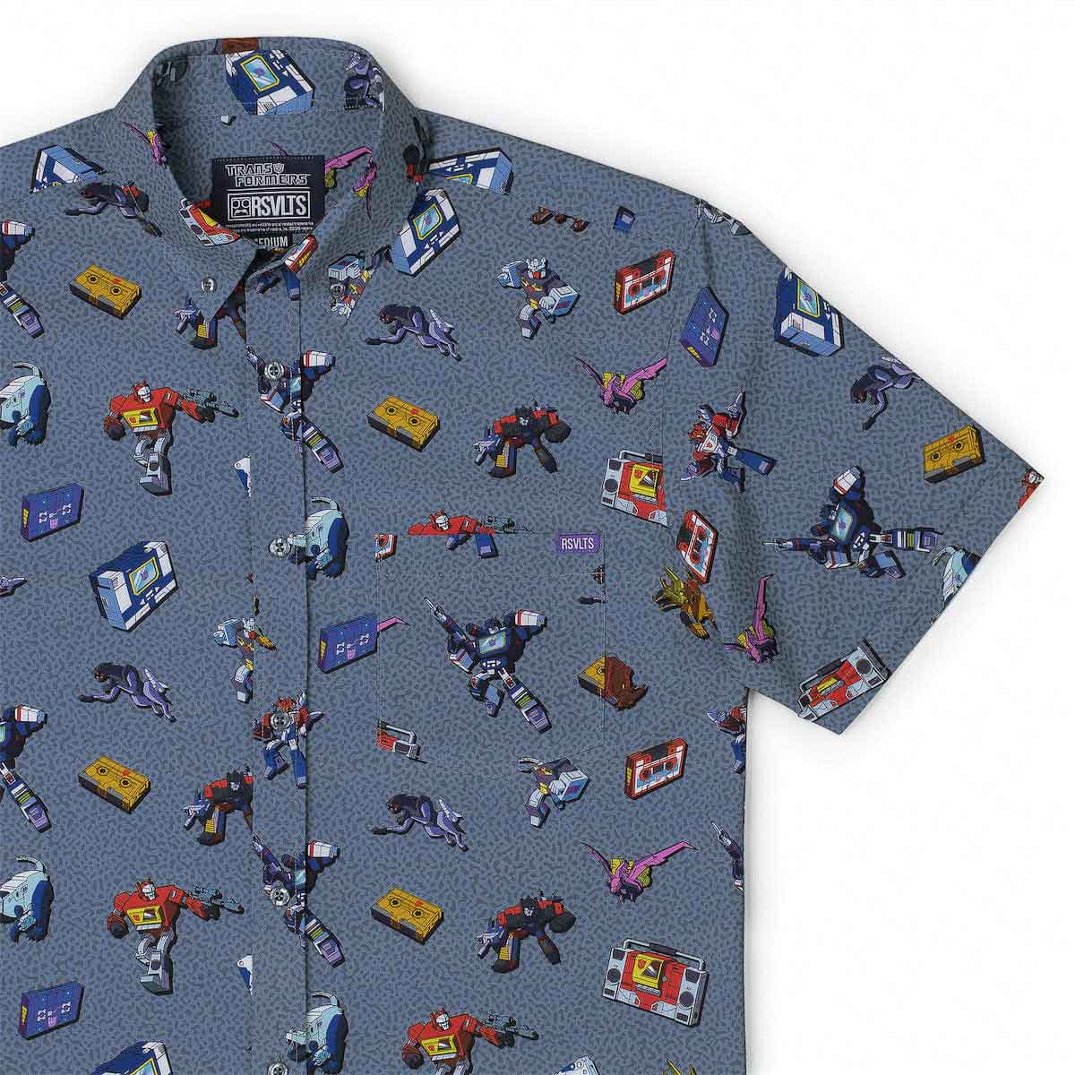 Transformers "Boombox Beatdown" – KUNUFLEX Short Sleeve Shirt