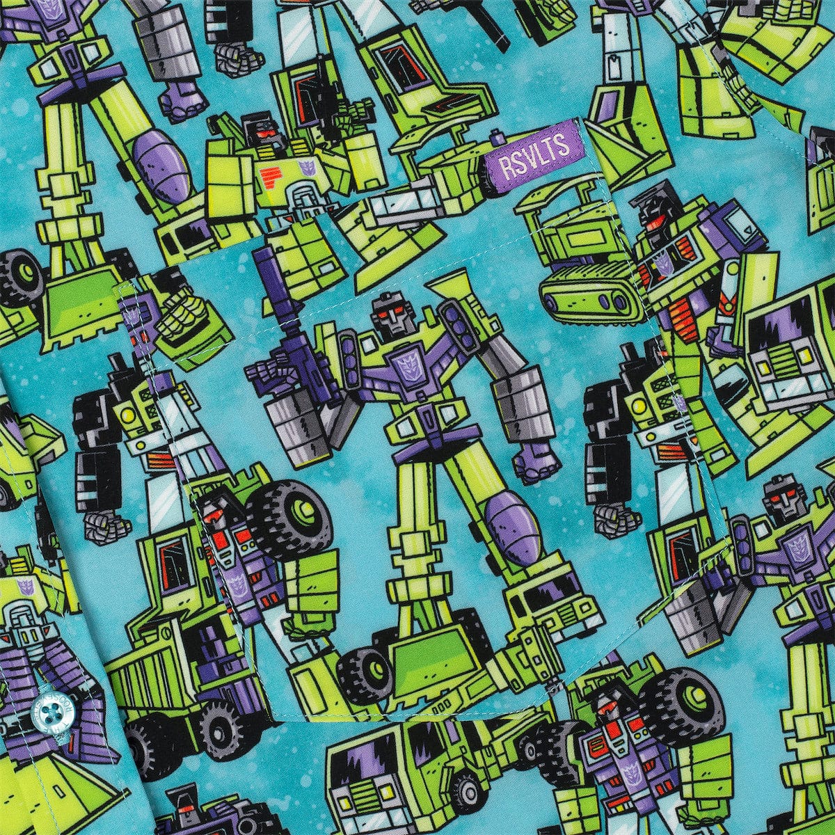 Transformers "Constructicon Crew" – KUNUFLEX Short Sleeve Shirt - Image 3