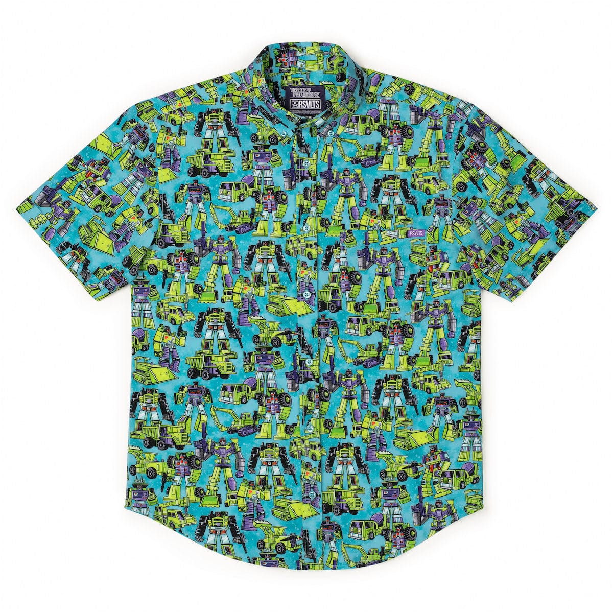 Transformers "Constructicon Crew" – KUNUFLEX Short Sleeve Shirt - Image 5